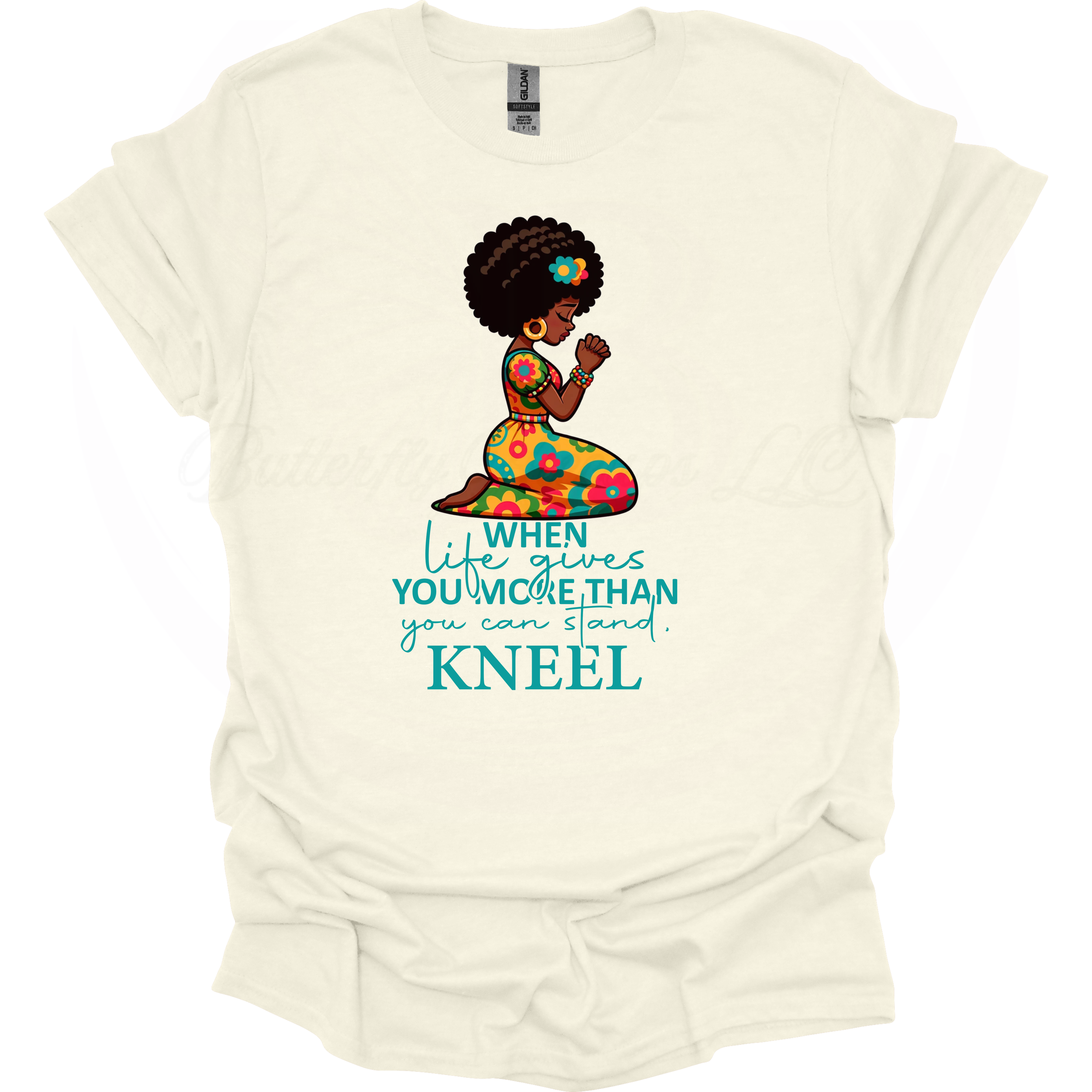 Kneel & Rise Inspirational T-Shirt