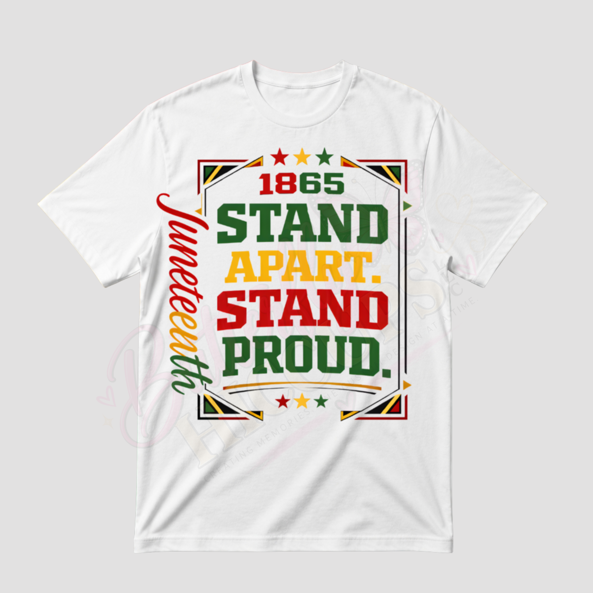 1865 Juneteenth Pride T-Shirt