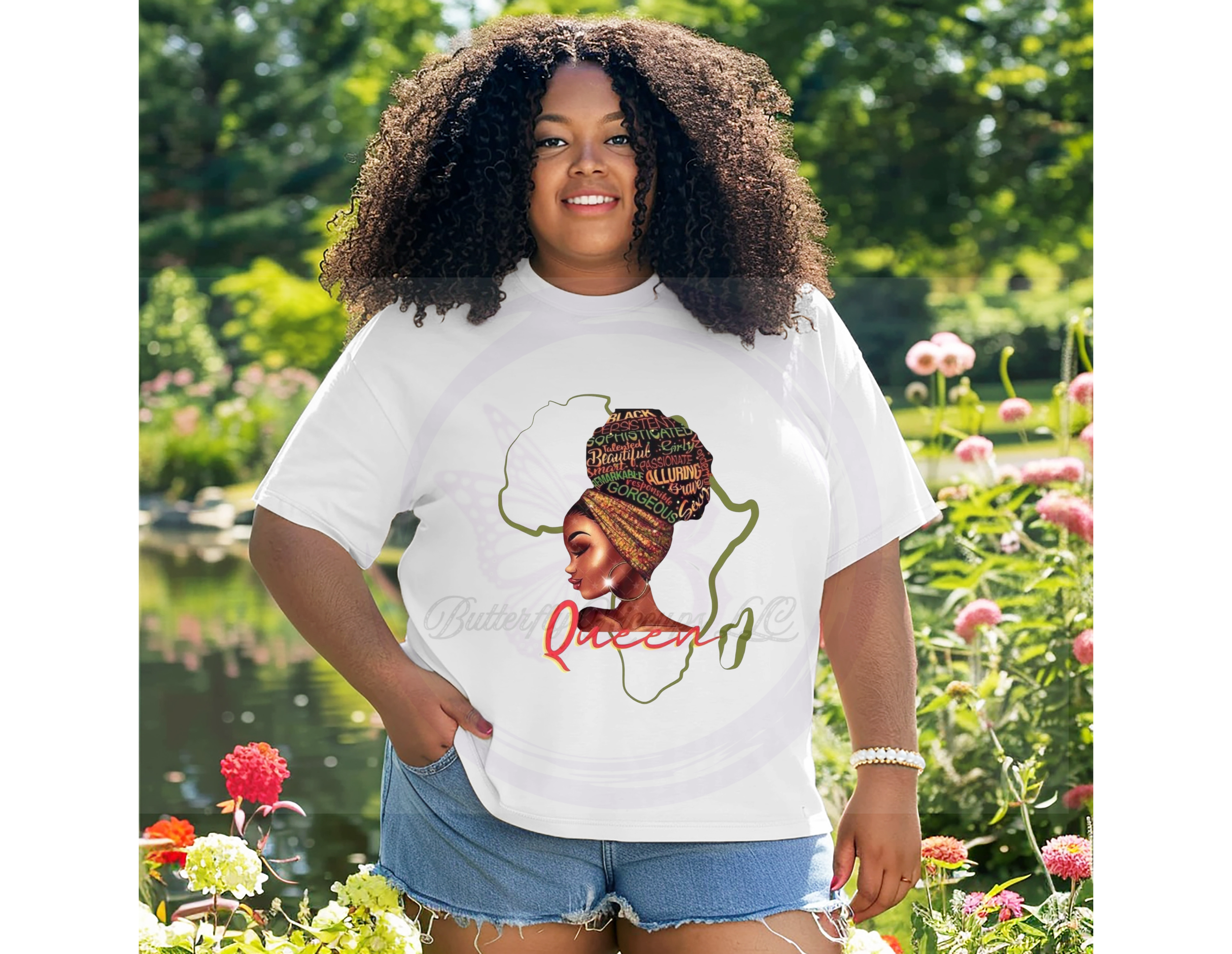Queen of Africa Graphic T-Shirt