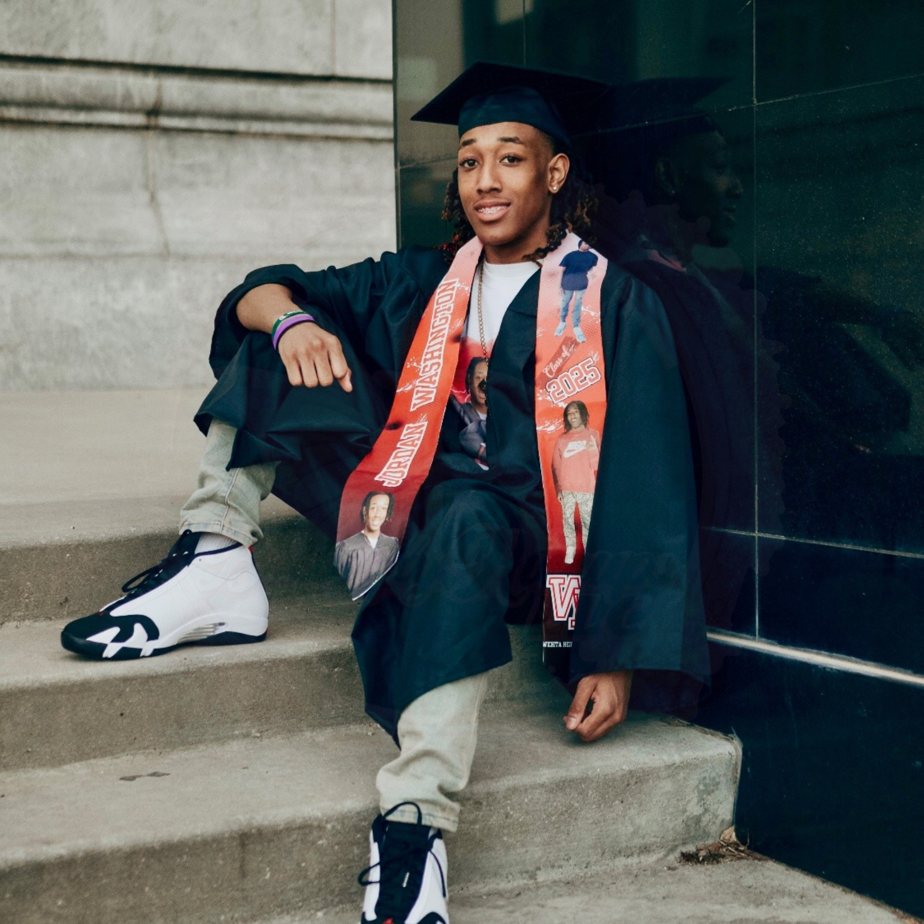 Custom Personalized Graduation Stole