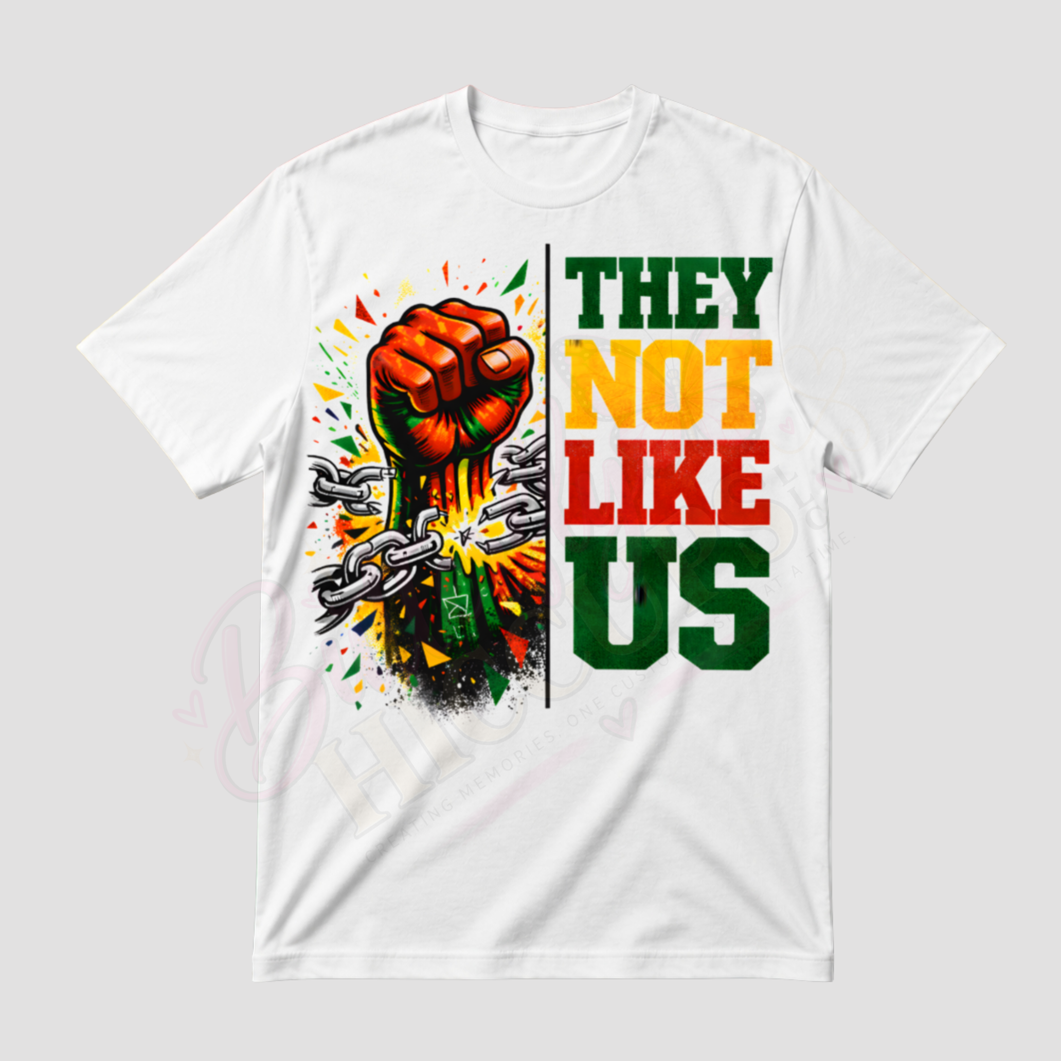 'They Not Like Us' Statement T-Shirt