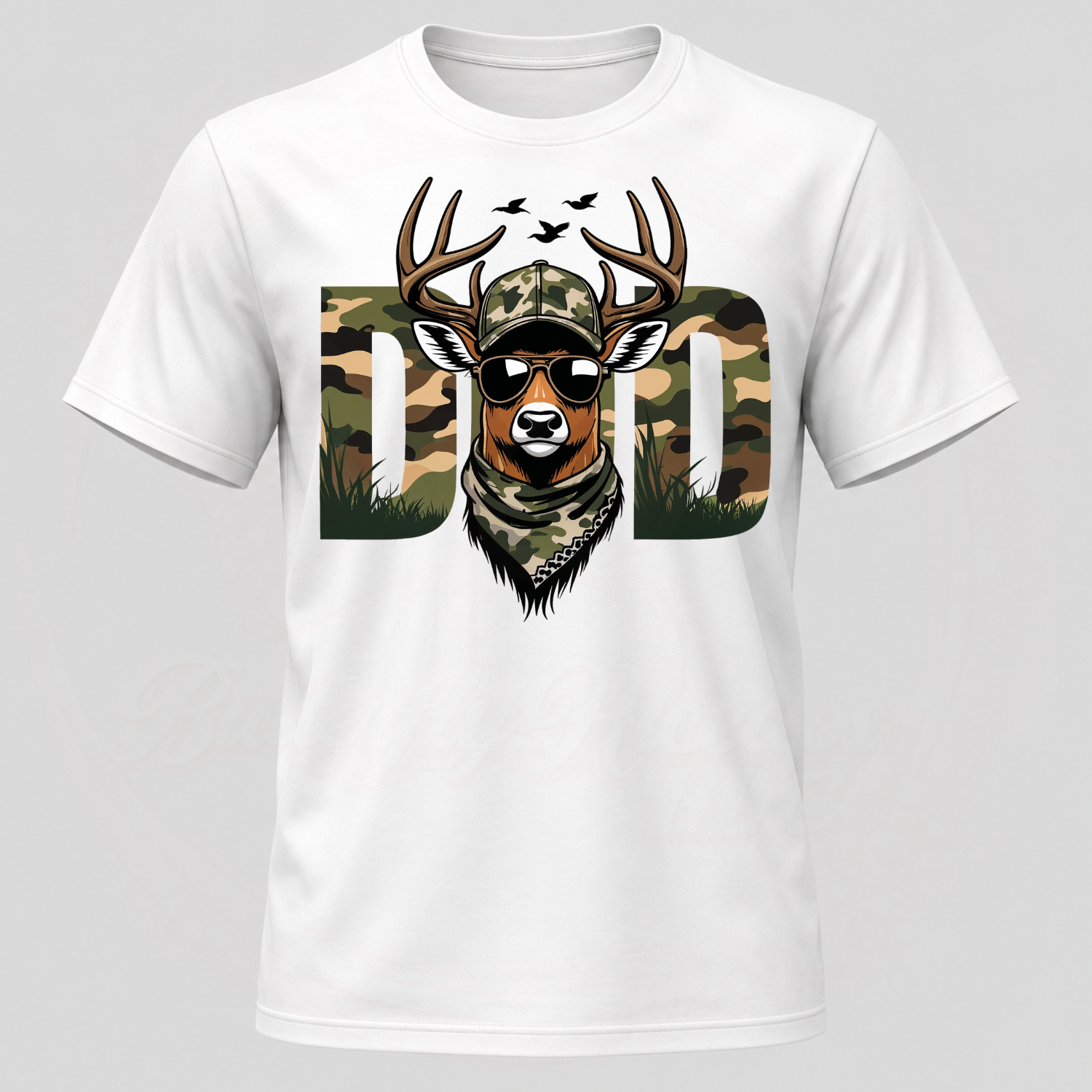 Outdoor Dad Camouflage T-Shirt