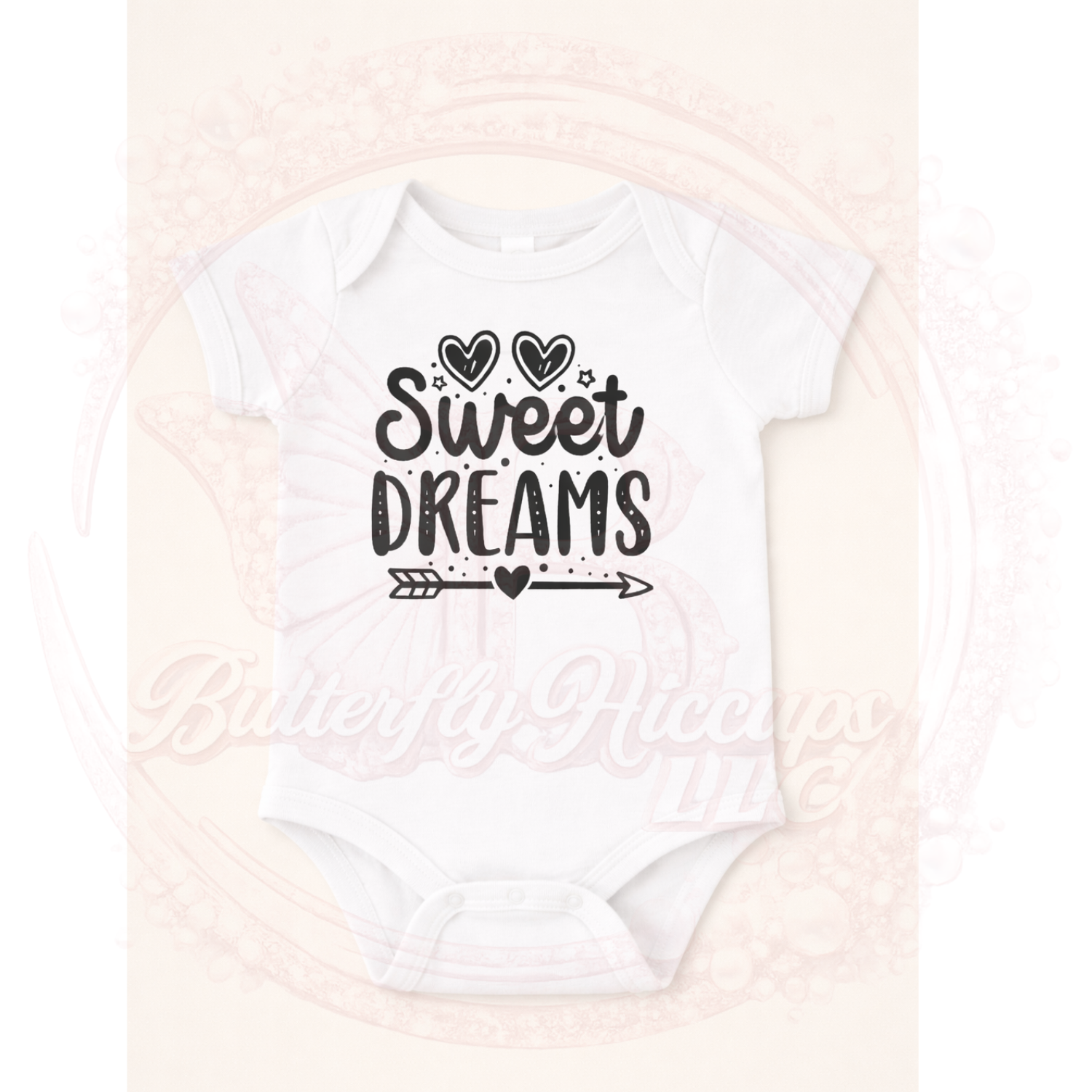 Sweet Dreams Baby Bodysuit – Adorable Unisex Infant Outfit.png