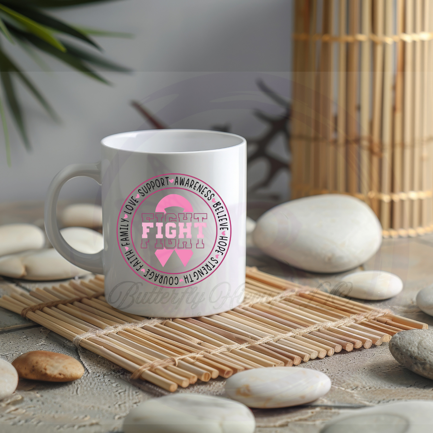 Inspirational Breast Cancer Awareness Mug