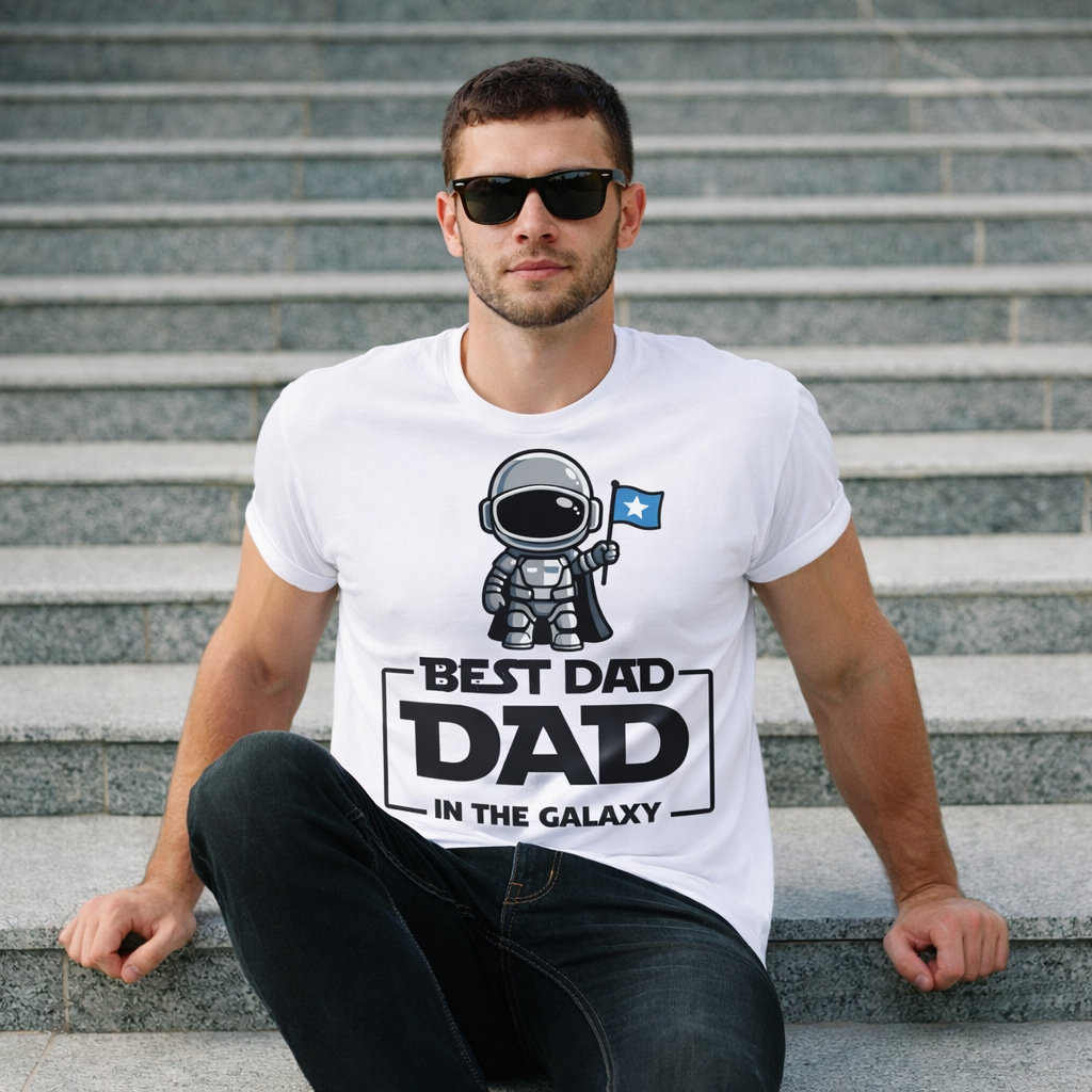Best Dad in the Galaxy T-Shirt