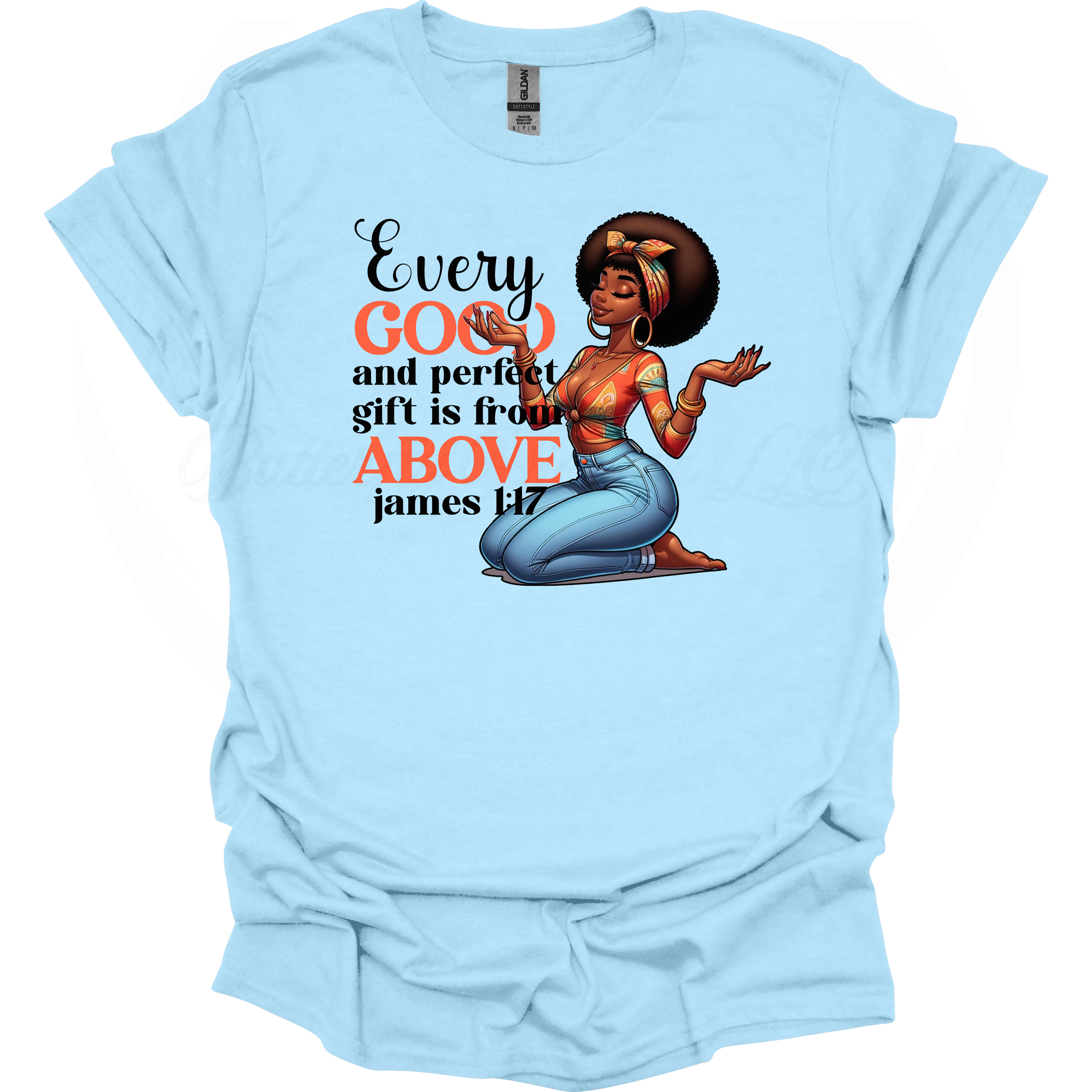 Inspirational Graphic Tee - Good and Perfect Gift