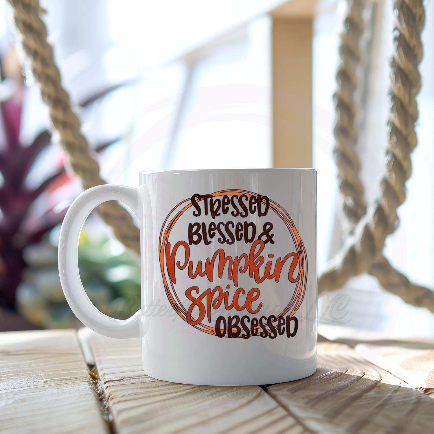 Stressed, Blessed & Pumpkin Spice Obsessed Mug