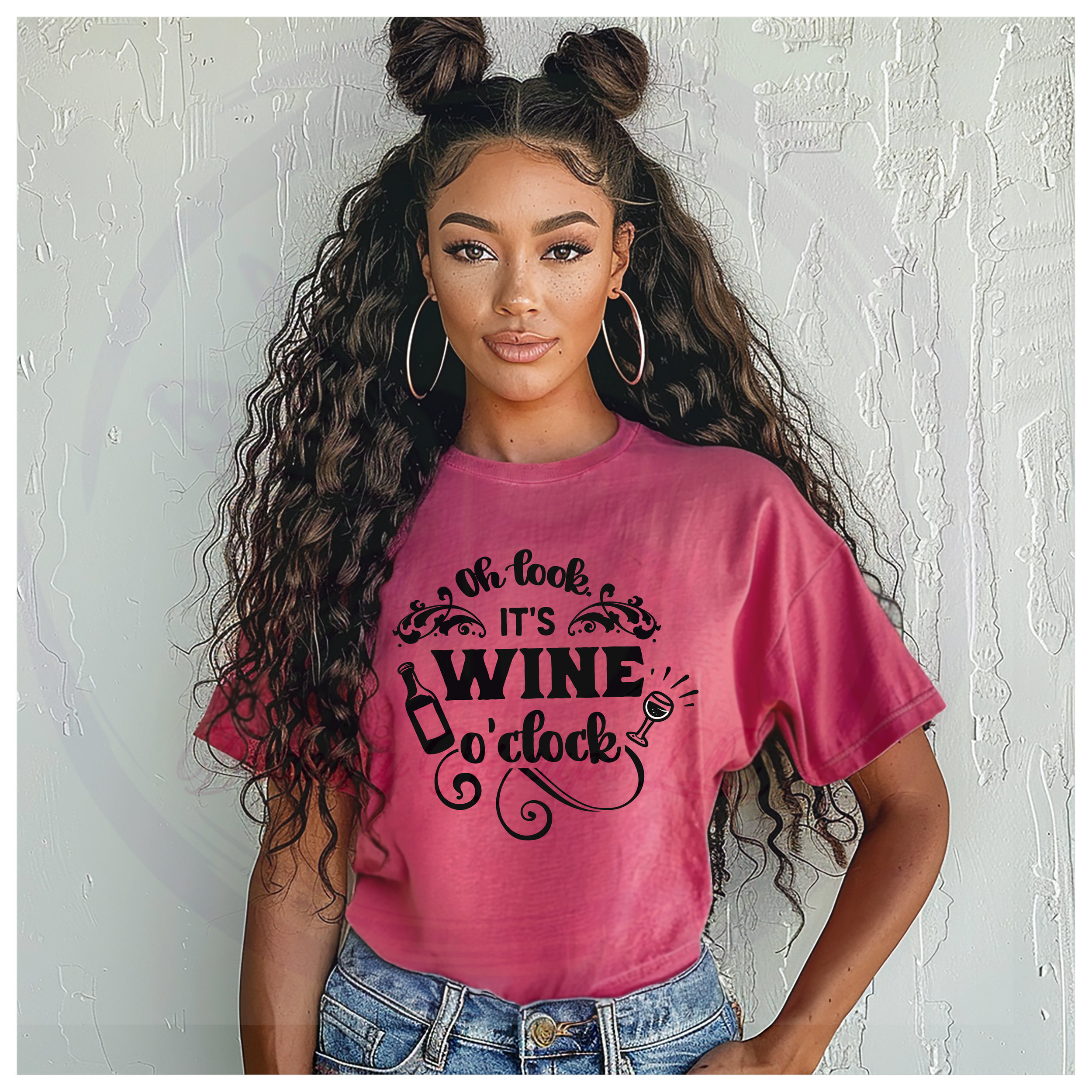 Wine O'Clock Fun T-Shirt