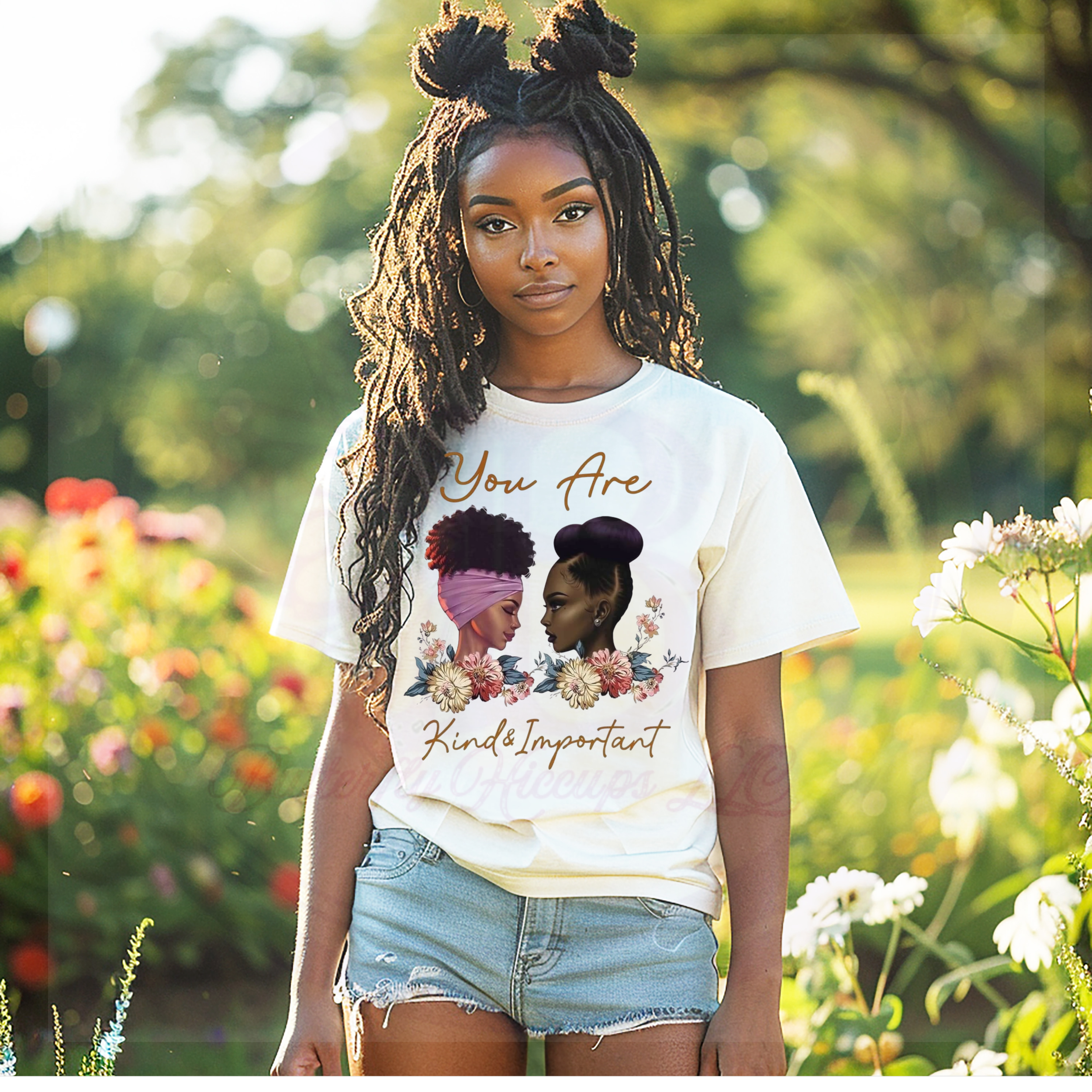 You Are Kind & Important Empowerment Women’s T-Shirt (3).png
