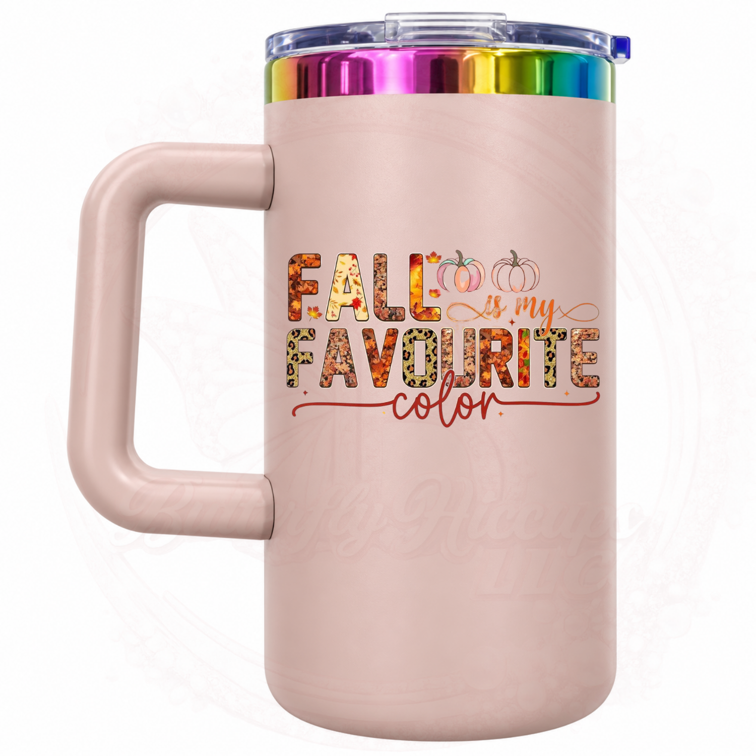 Fall Favorites 20 oz Stainless Steel Insulated Mug with Handle