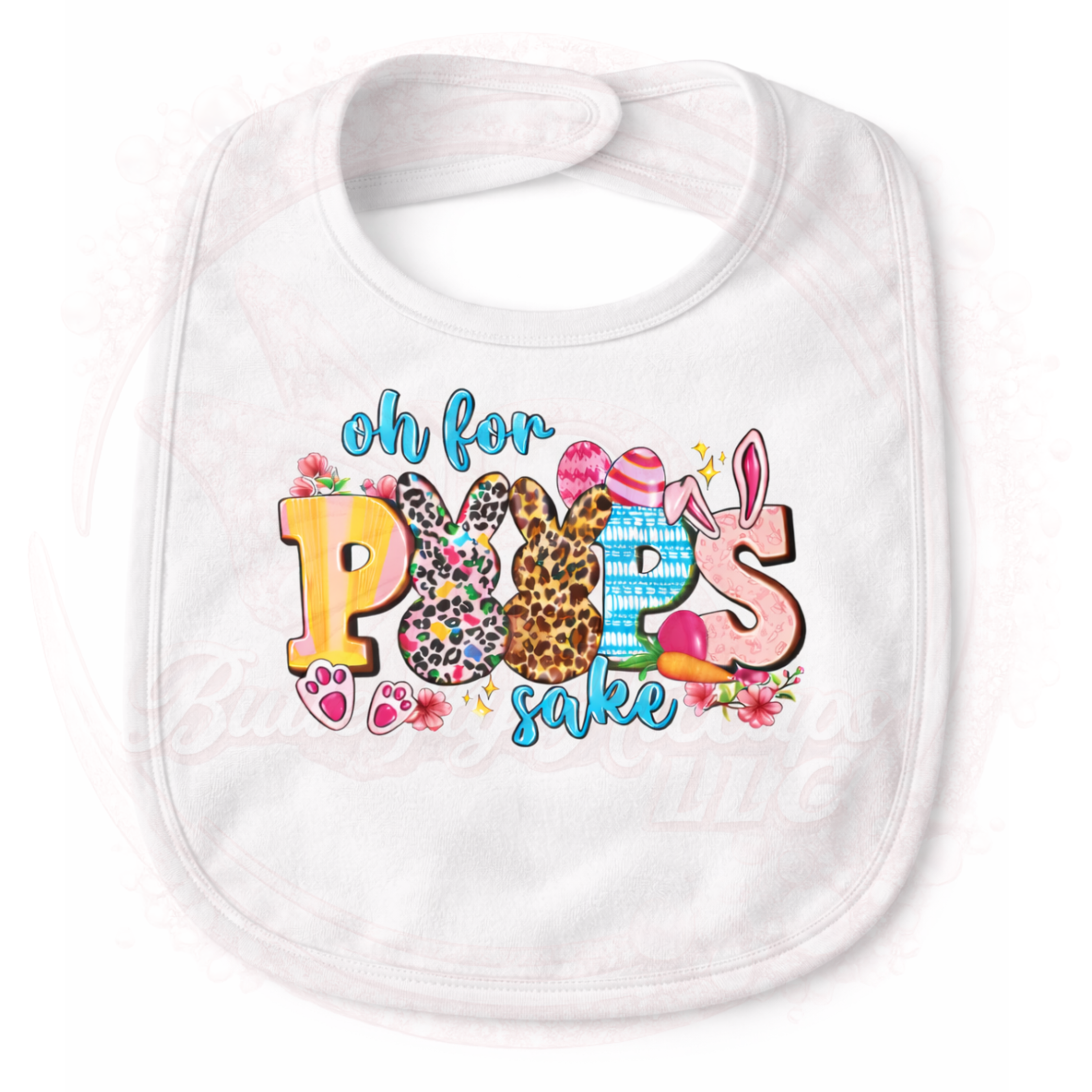 'Oh For P.E.E.P' Playful Baby Bib