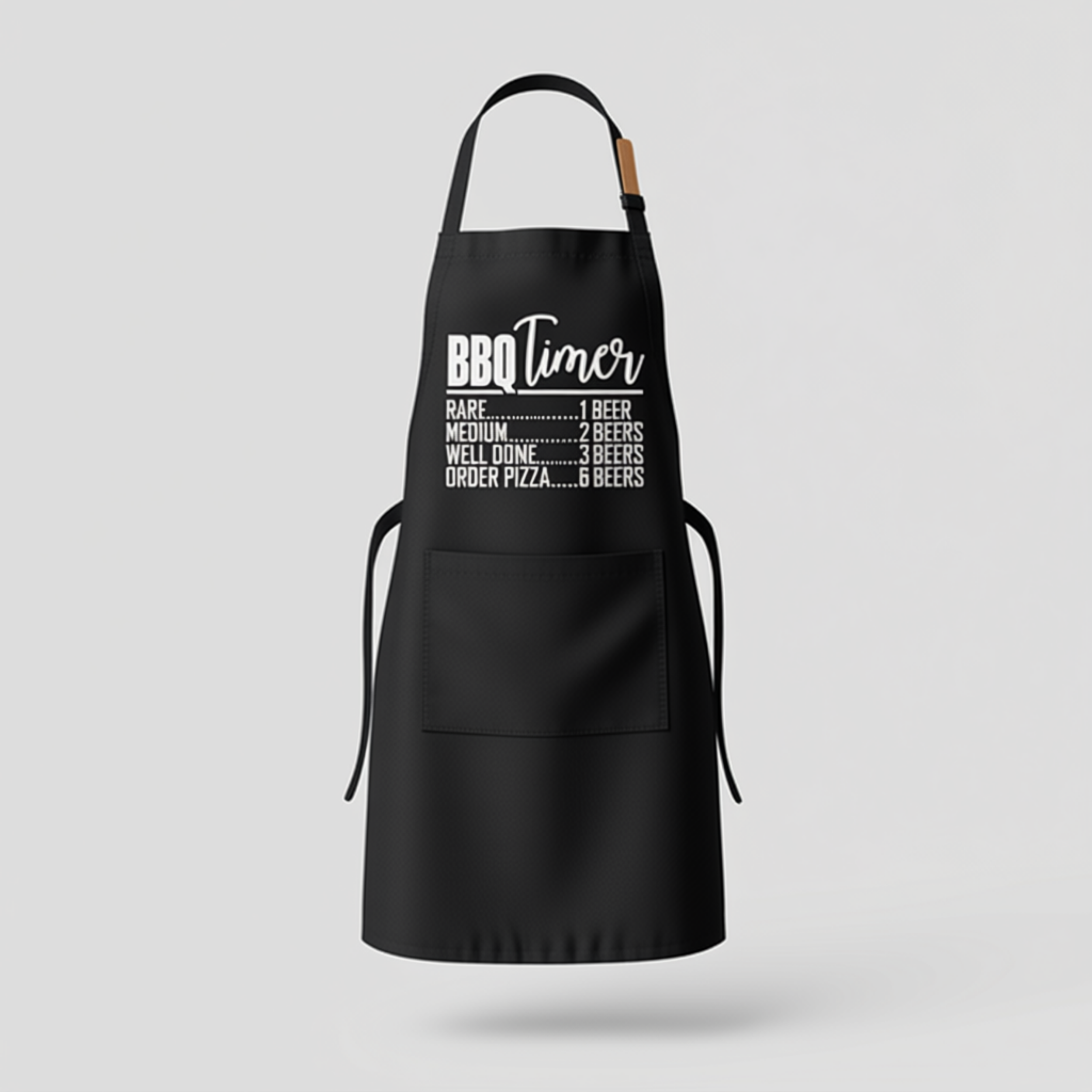 BBQ Timer Apron