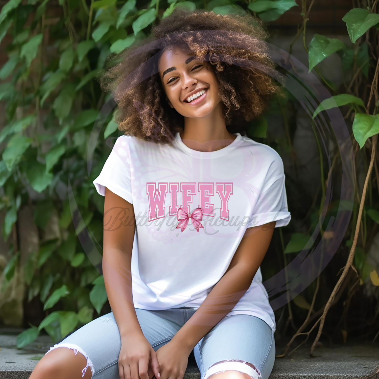 Chic 'Wifey' Graphic Tee