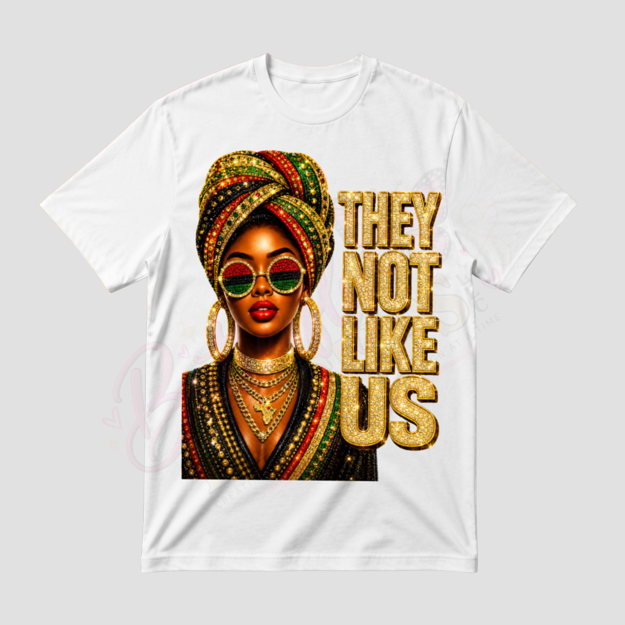 Bold Expression T-Shirt - "They Not Like Us" Design