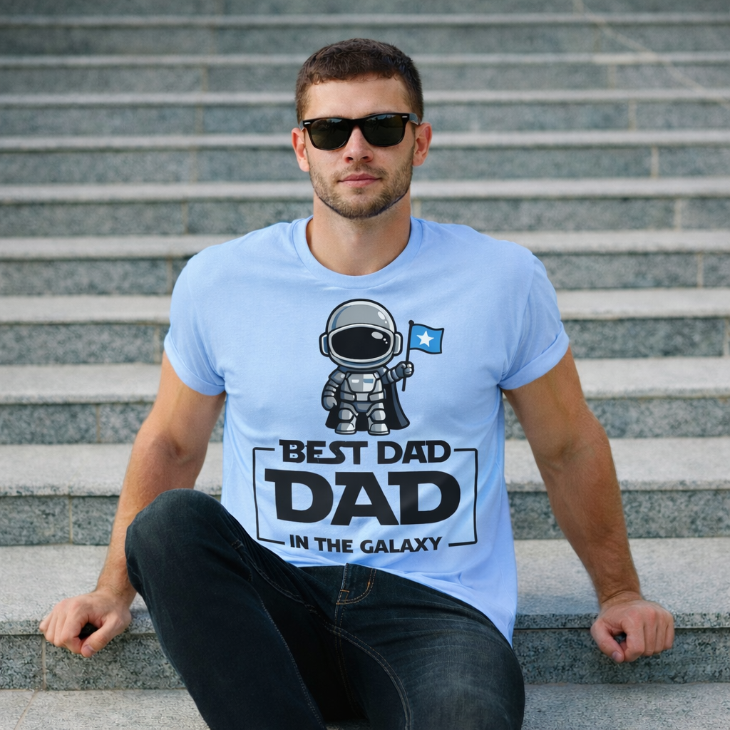Best Dad in the Universe Graphic T-Shirt.png