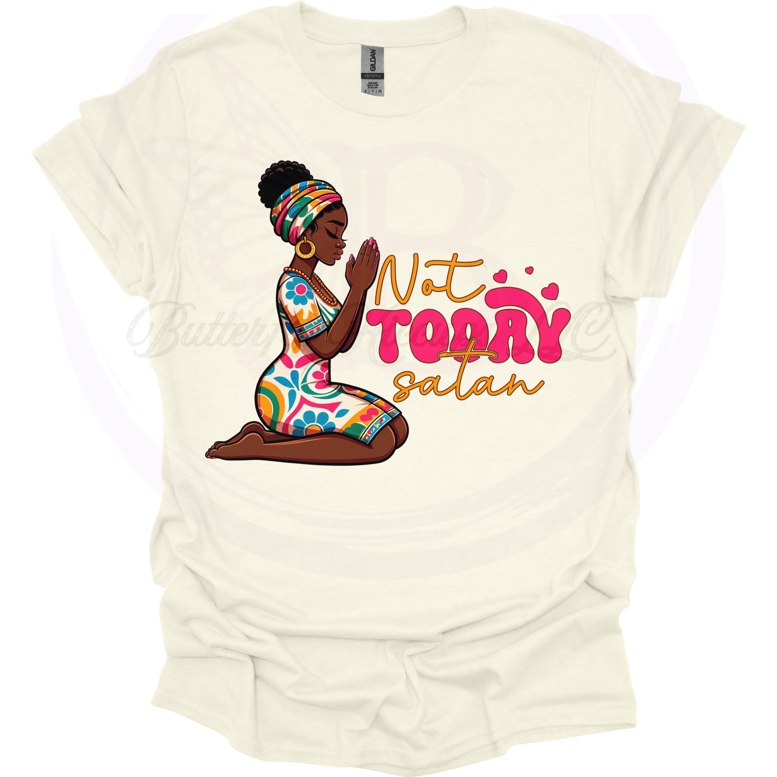 'Not Today Satan' Graphic Tee