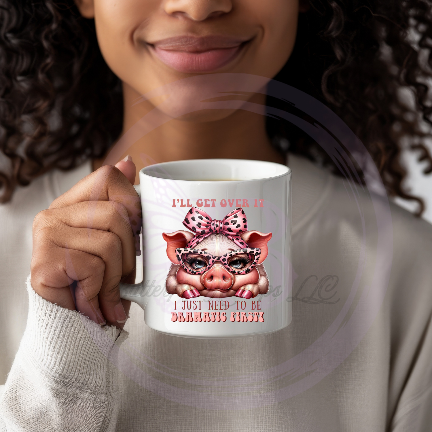Dramatic Piggy Sassy Mug