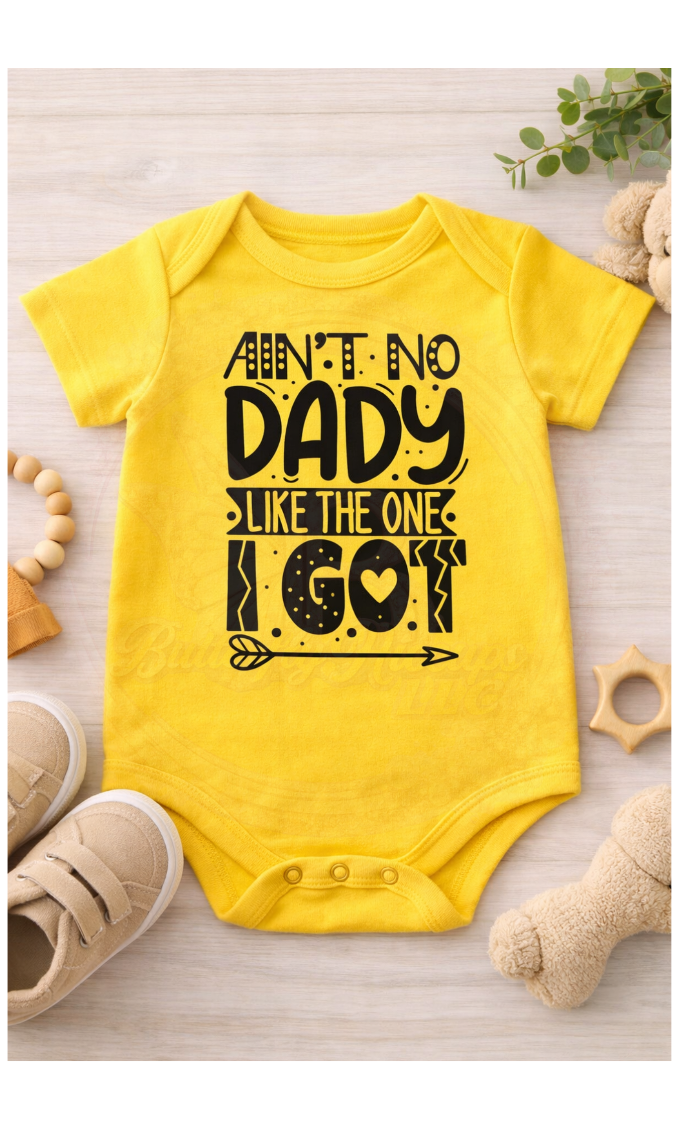 Ain’t No Daddy Like the One I Got Onesie – Sweet Baby Gift.png