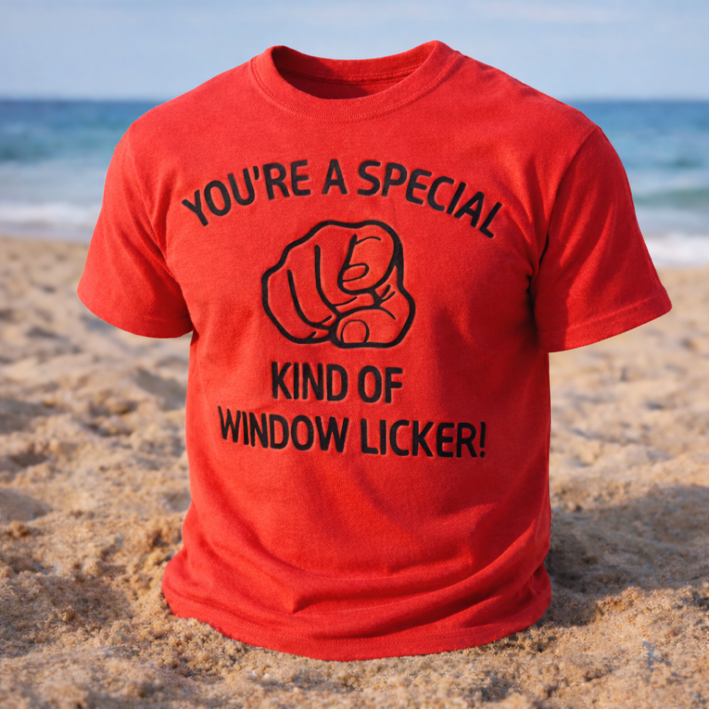 "You're a Special Kind of Window Licker" T-Shirt