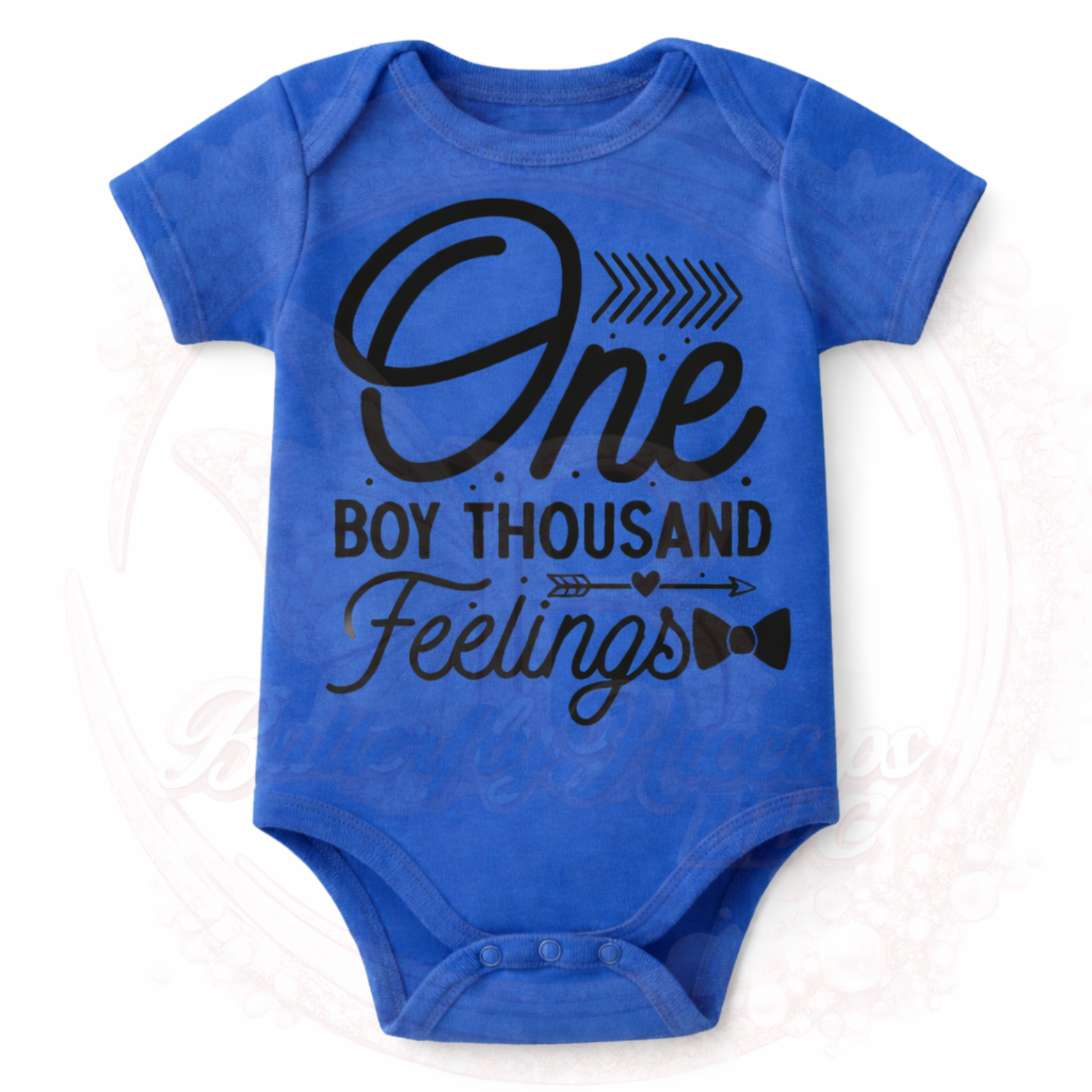 One Boy Thousand Feelings Infant Onesie.png