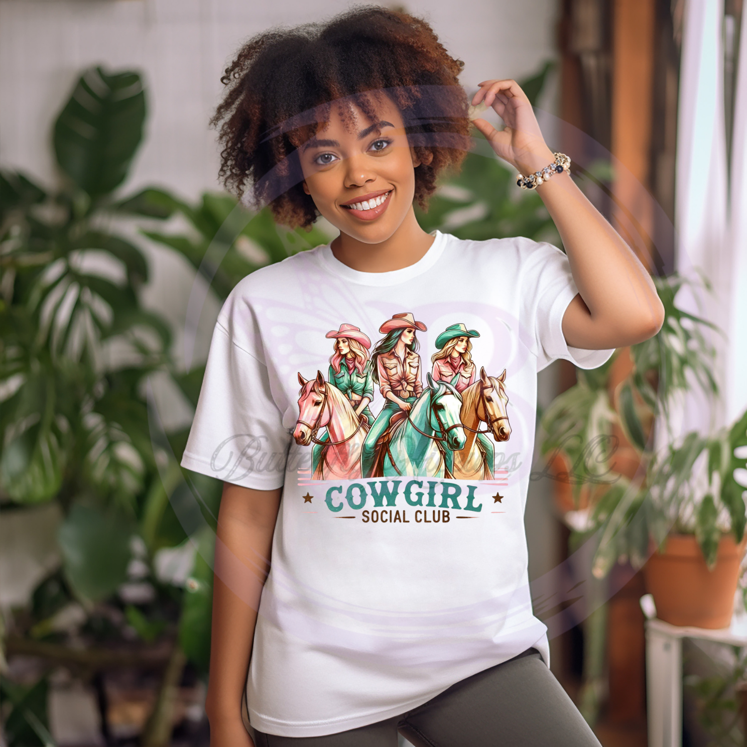 Cowgirl Social Club Graphic Tee