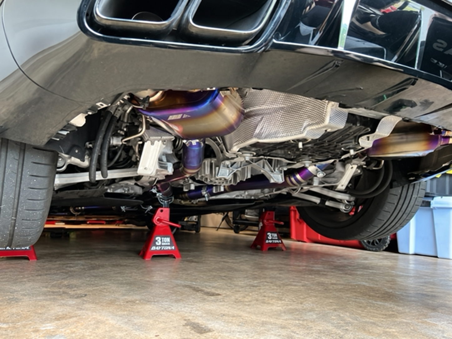 S63 Titanium Exhaust.