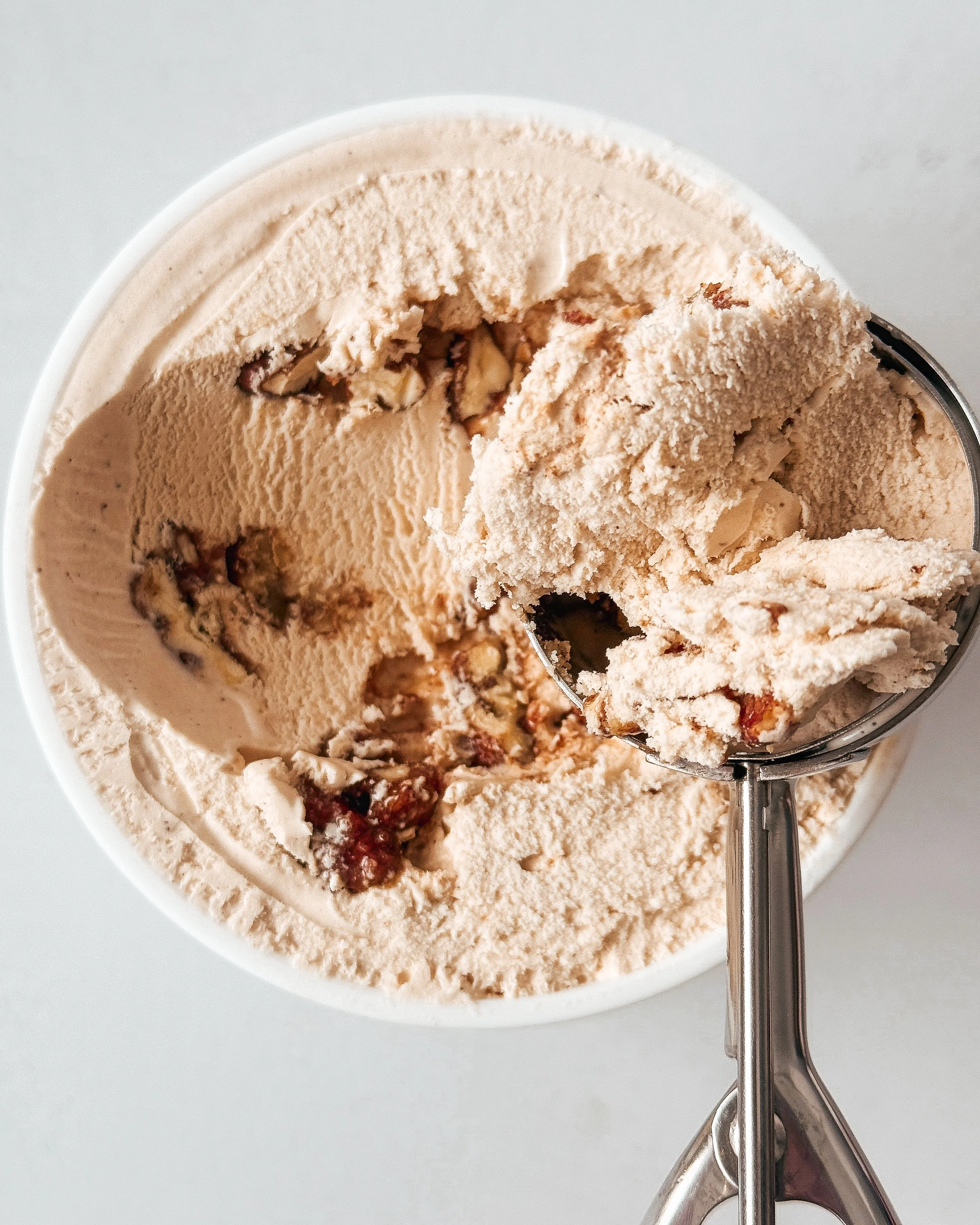Bourbon Praline Pecan Ice Cream (iPhone)