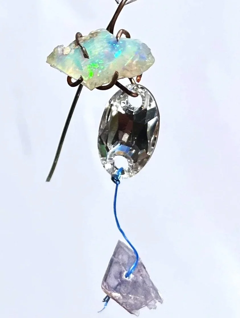 Trio Trip Trap, crow silver