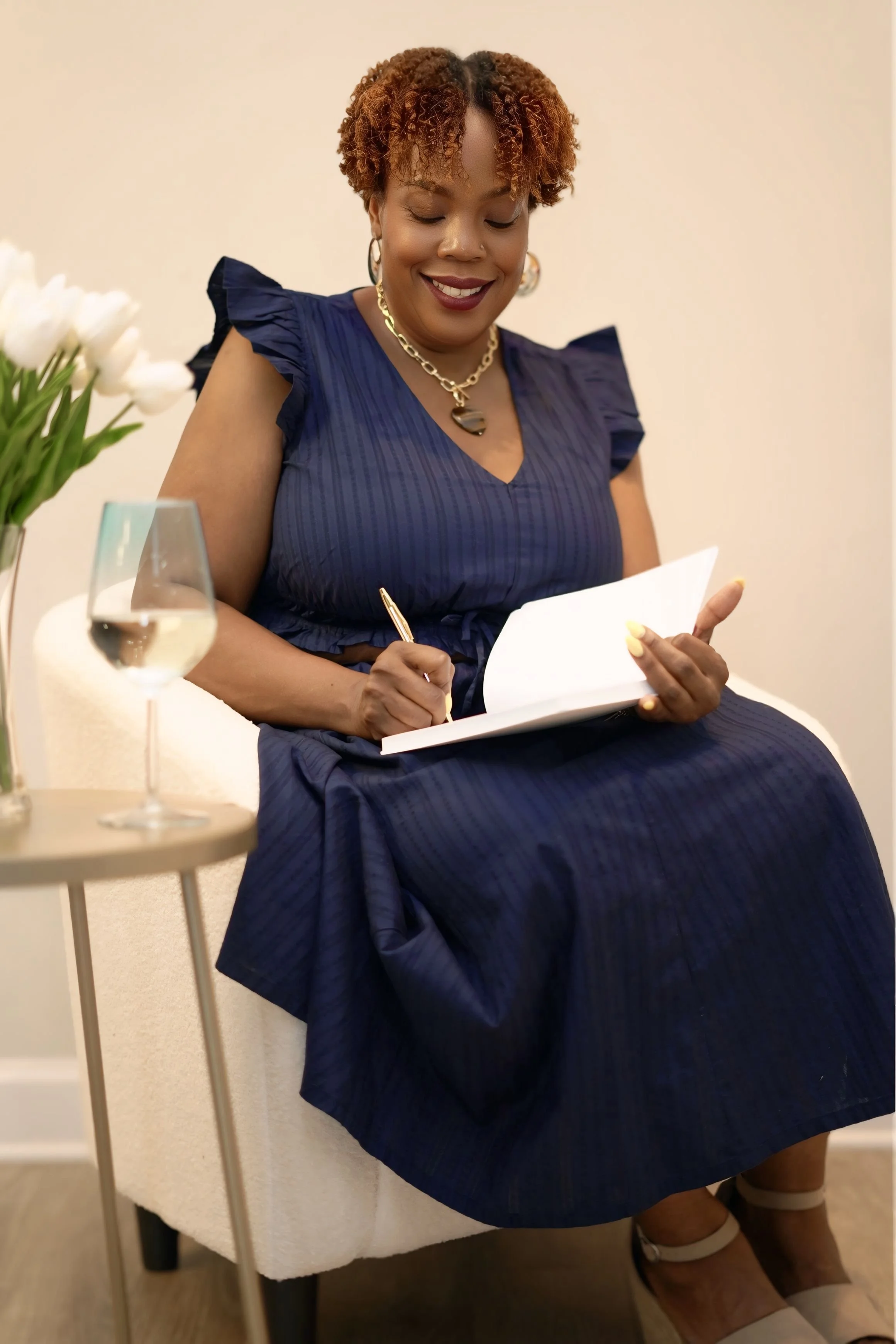 Yolanda Holliday, founder of Curated Living by YH and host of Wine, Wisdom & What Now?