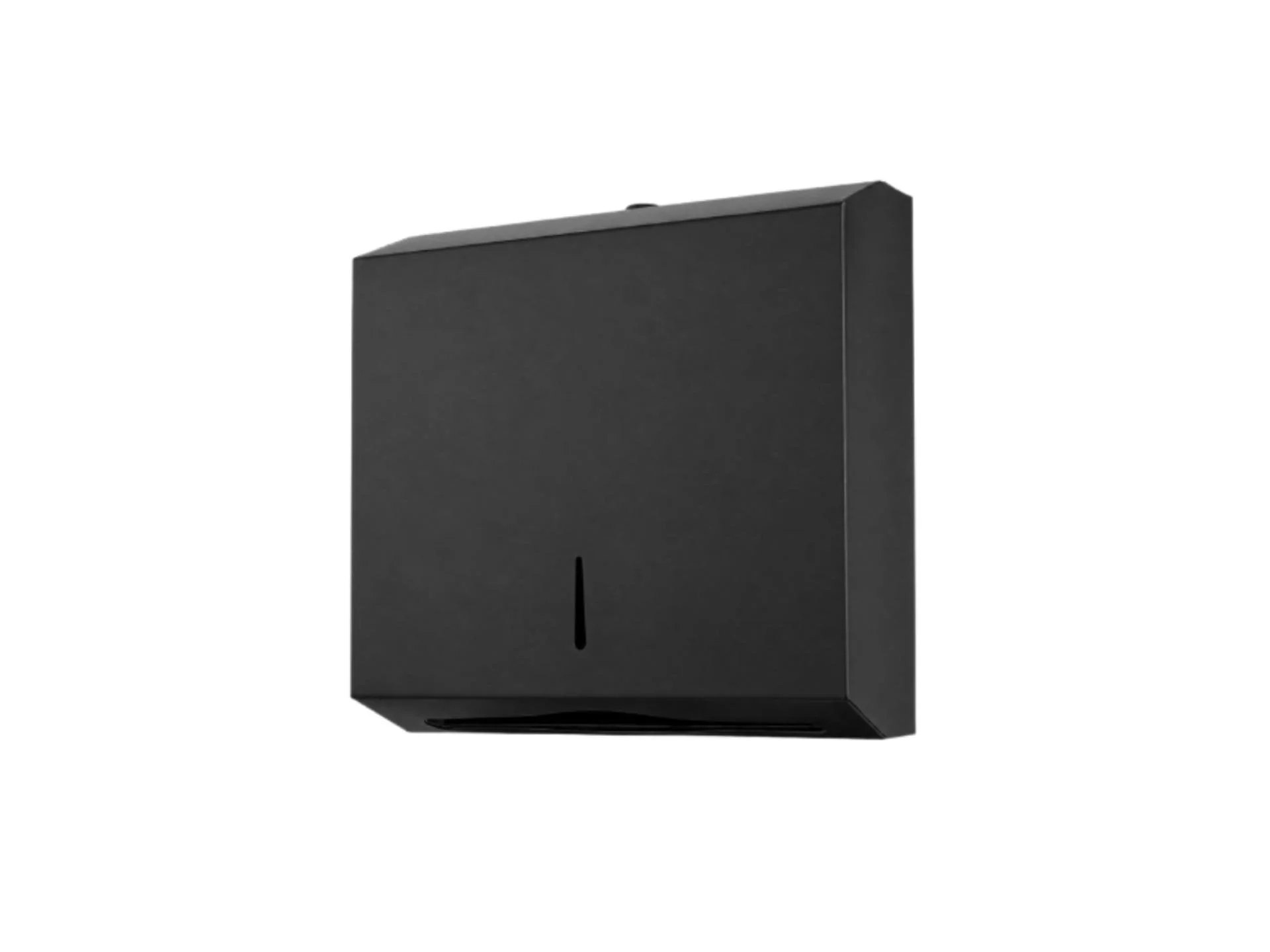 Fold Paper Towel Dispenser Black