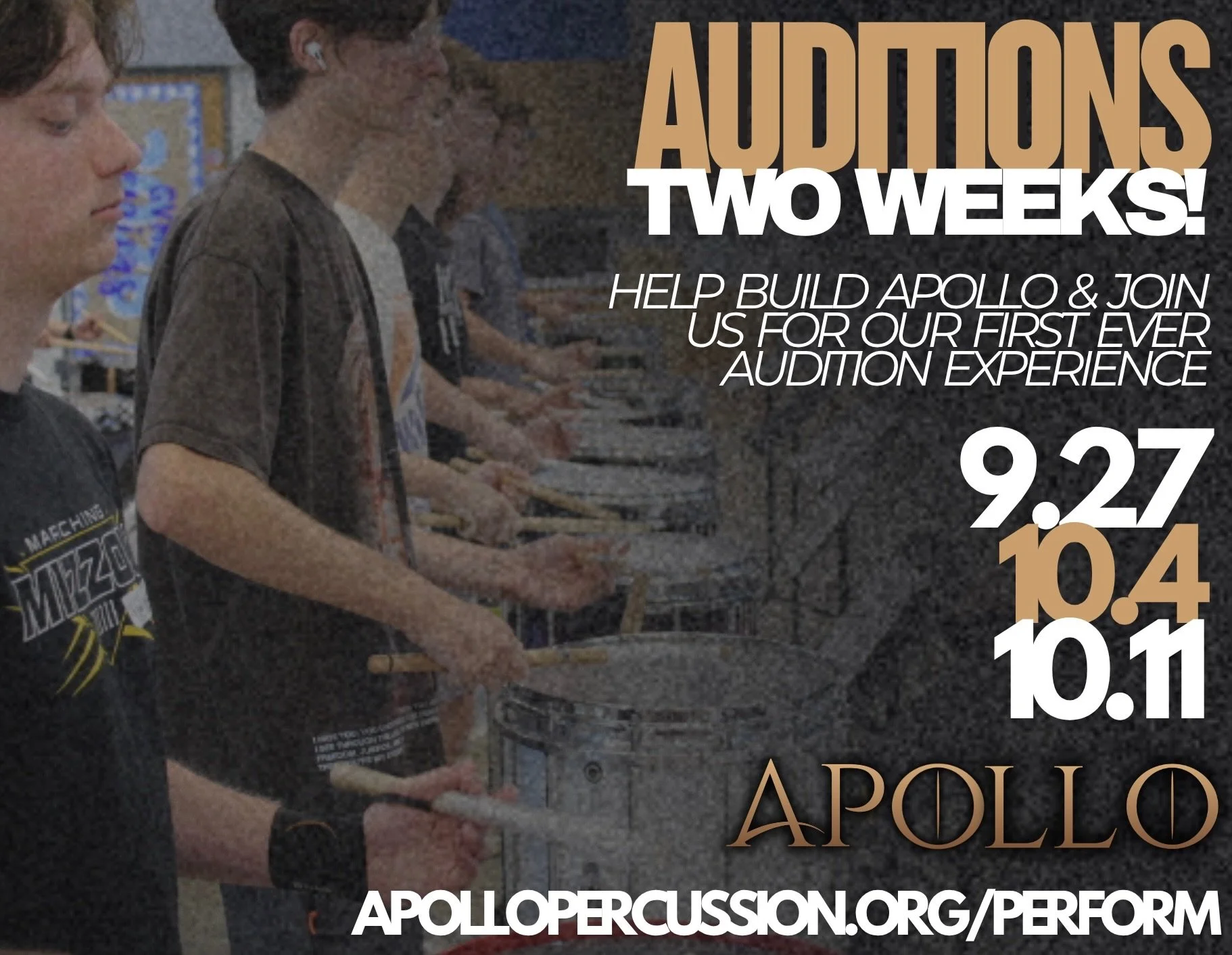 This is your chance to be a part of Apollo&rsquo;s first chapter. Build our culture, make traditions, and be the first to create a legacy we&rsquo;ll never forget. Make history with Apollo&rsquo;s first family and lay the foundation for many years to