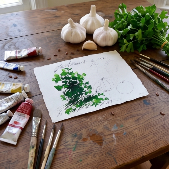Julivert i ail __ Persil et ail 2.png