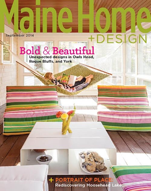 “Boldly Modern” Spotlight of Owls Head Cottage Project