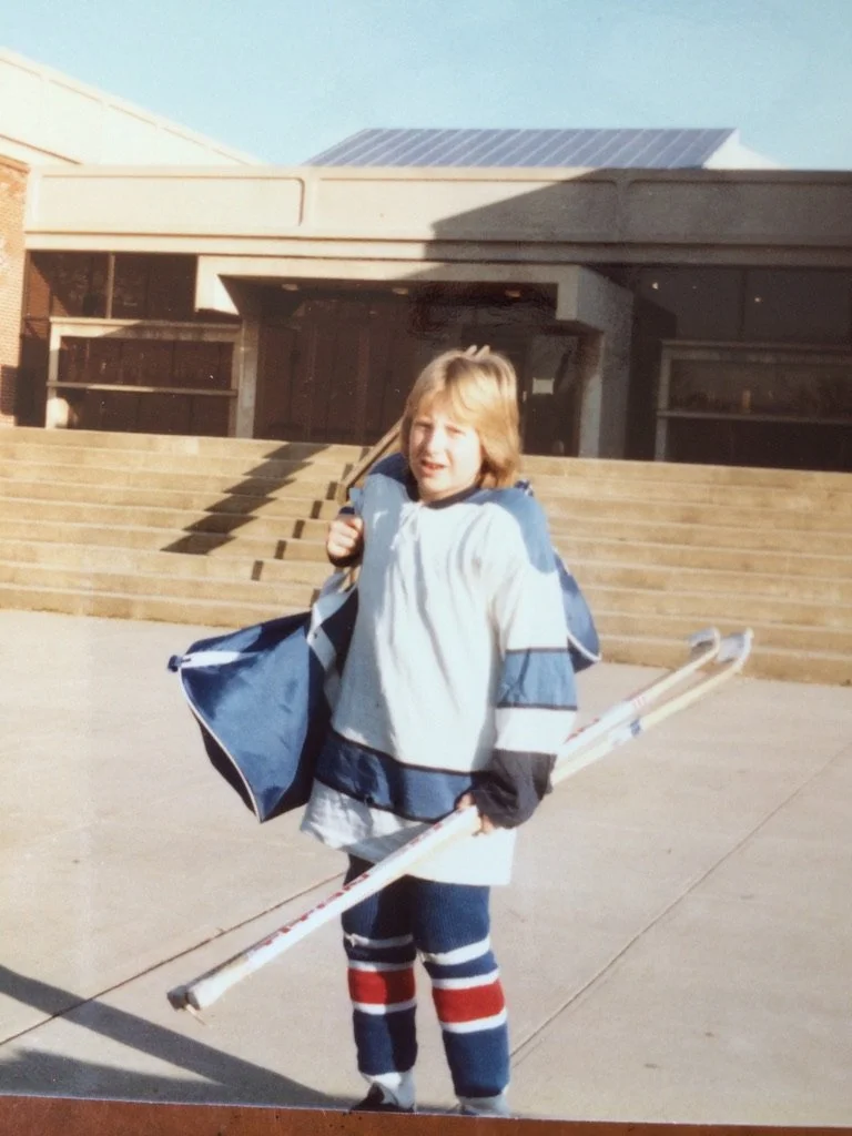 Hockey practice at The Peddie School.
