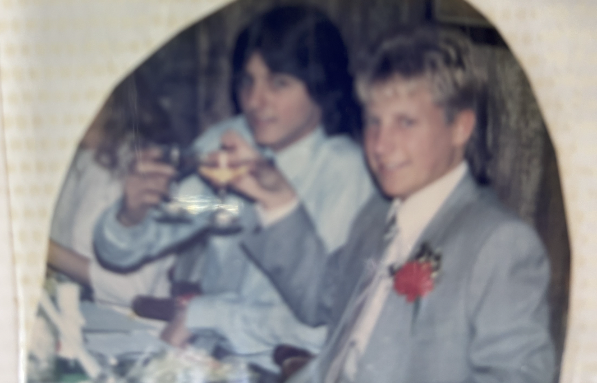 Duran Duran style dress for my Dad's wedding.
