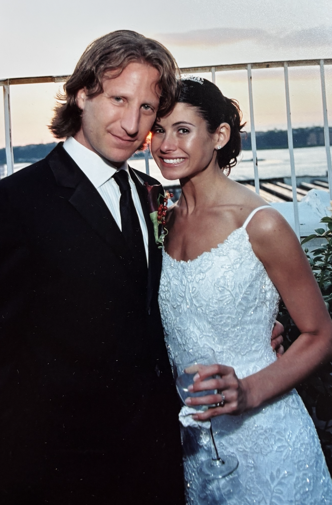 Married on a rooftop in NYC July 14, 2001