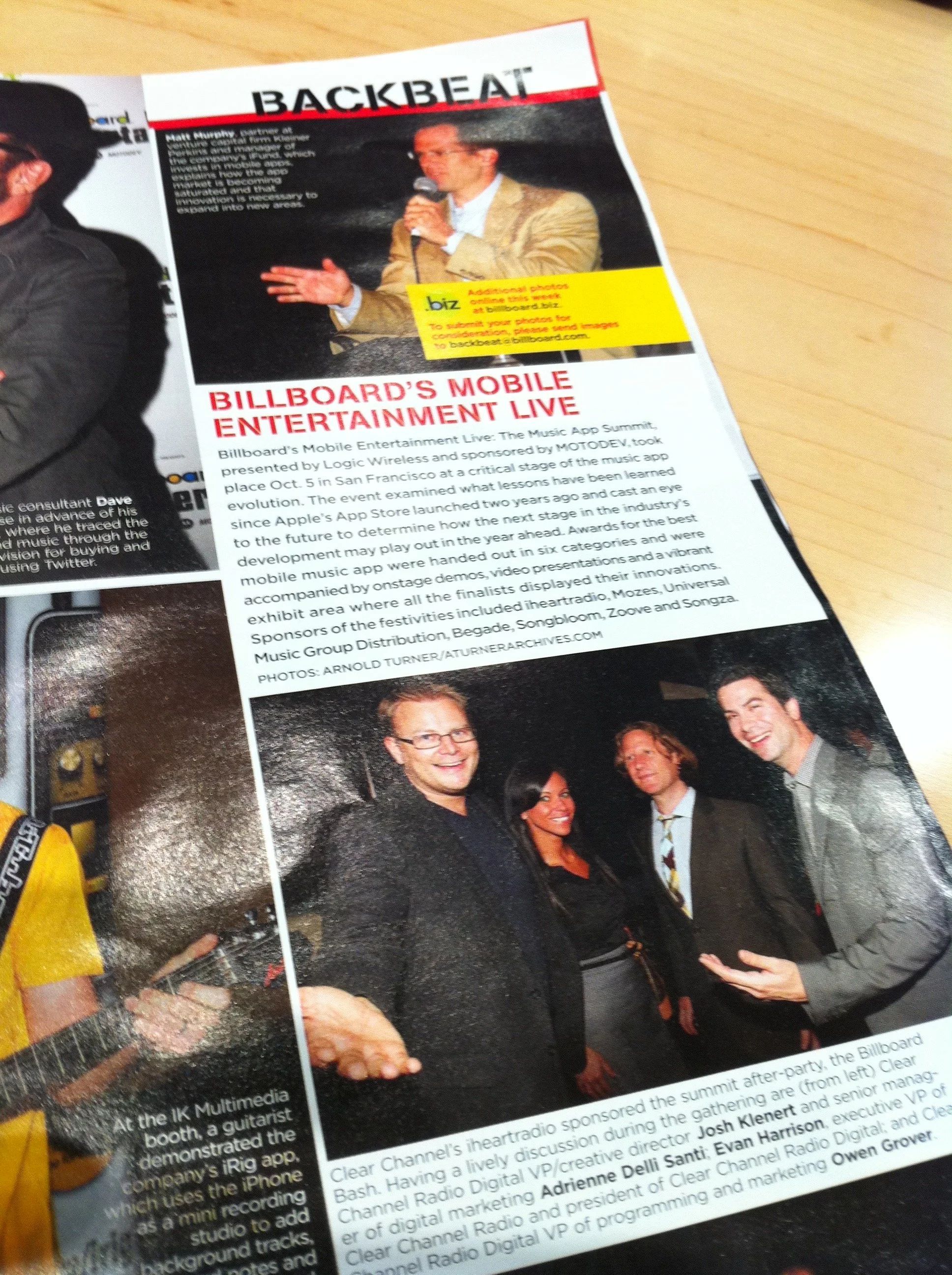 iHeart early days at Billboard Mobile conference