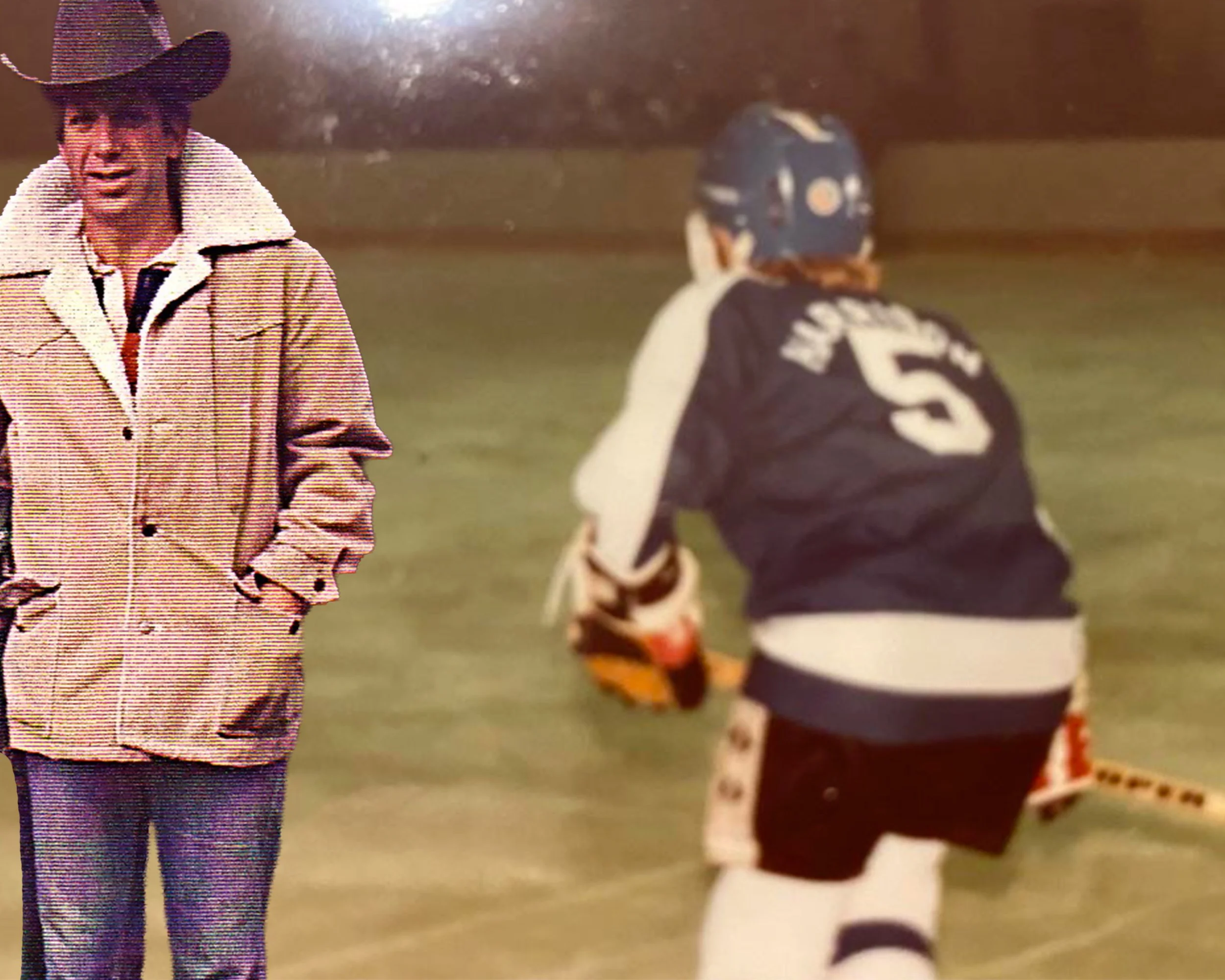 My Dad and me in '84