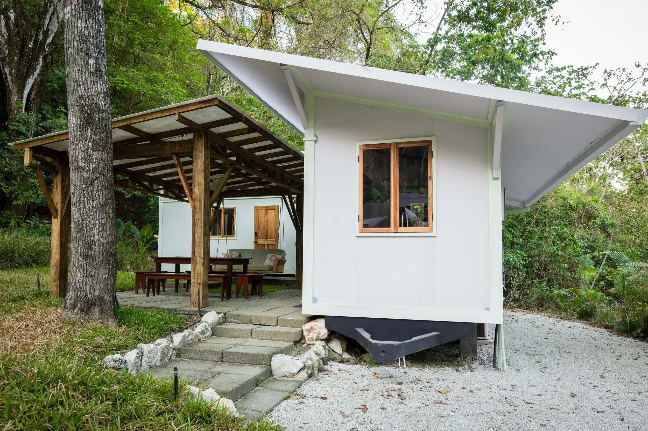 The Swing House is the first that Karl made.  It is incredible what all goes in to a vision to make it reality.  Craftsmanship.  Karl. 📸cred goes to @1144studios ✨