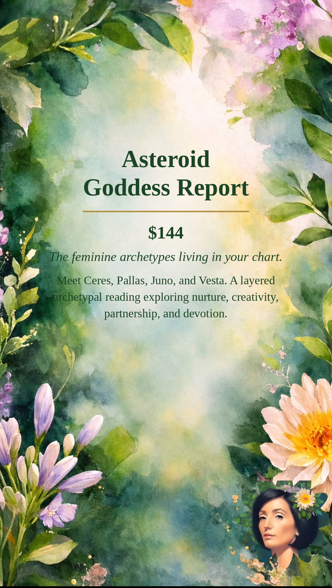 Asteroid Goddess Report