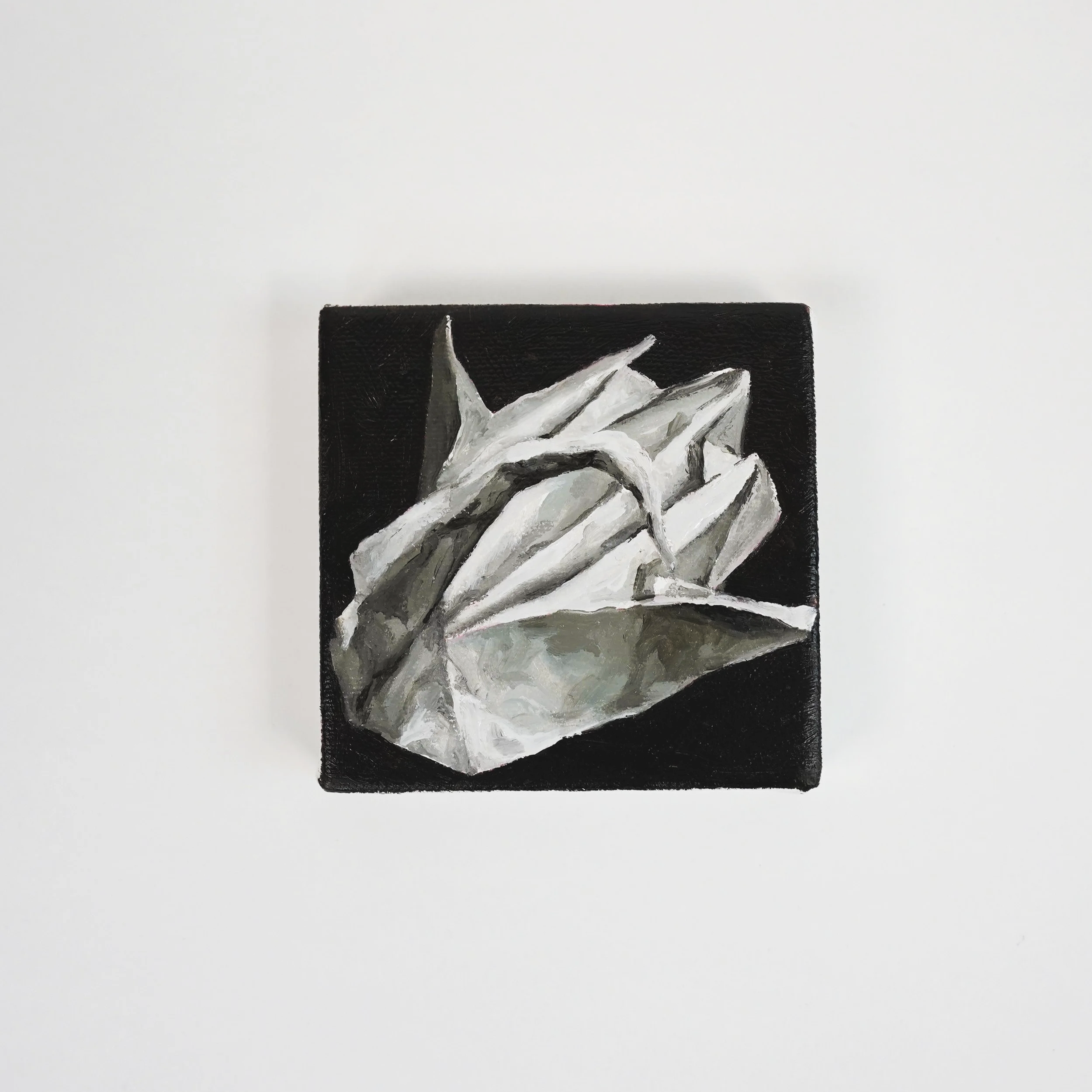 Keep pt. 2, 2026
10 x 10 cm, Oil on Canvas
Exhibited in Galerie K. and Kunstverein Melle