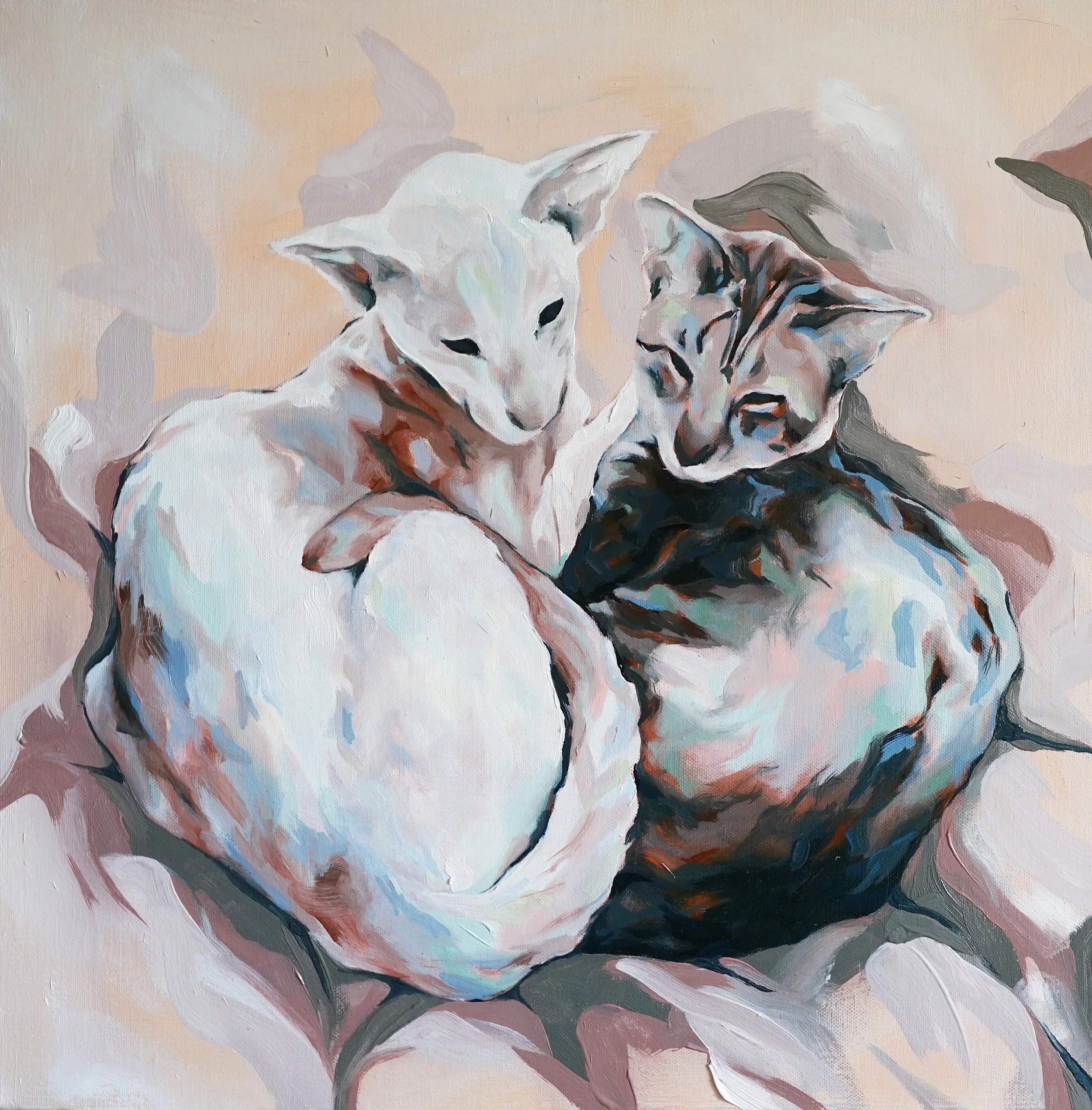 Bloom, 2025
50 x 50 cm, Oil on Canvas
Published in Pinky Magazine