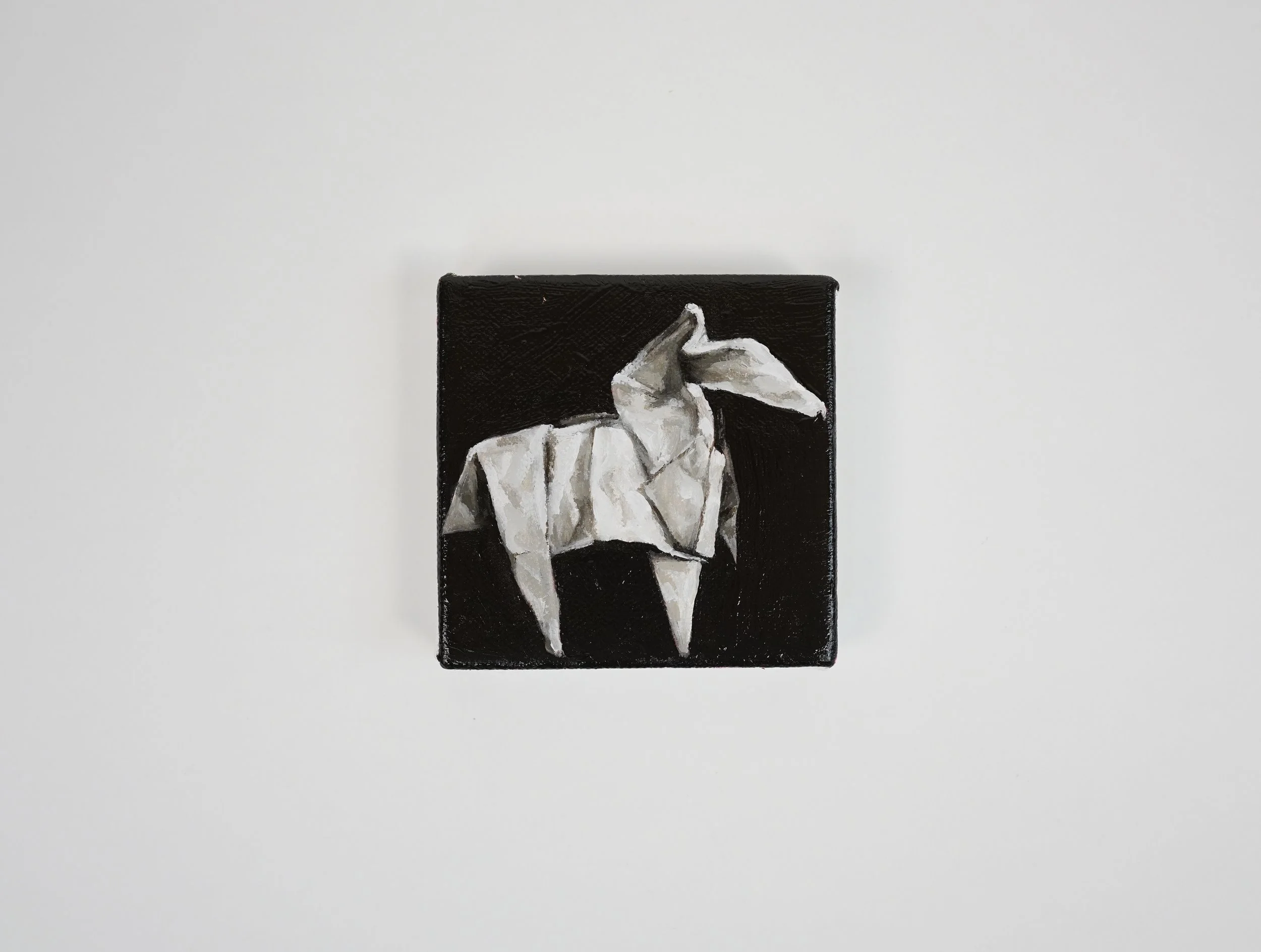Etch pt. 2, 2026
10 x 10 cm, Oil on Canvas
Exhibited in Galerie K.