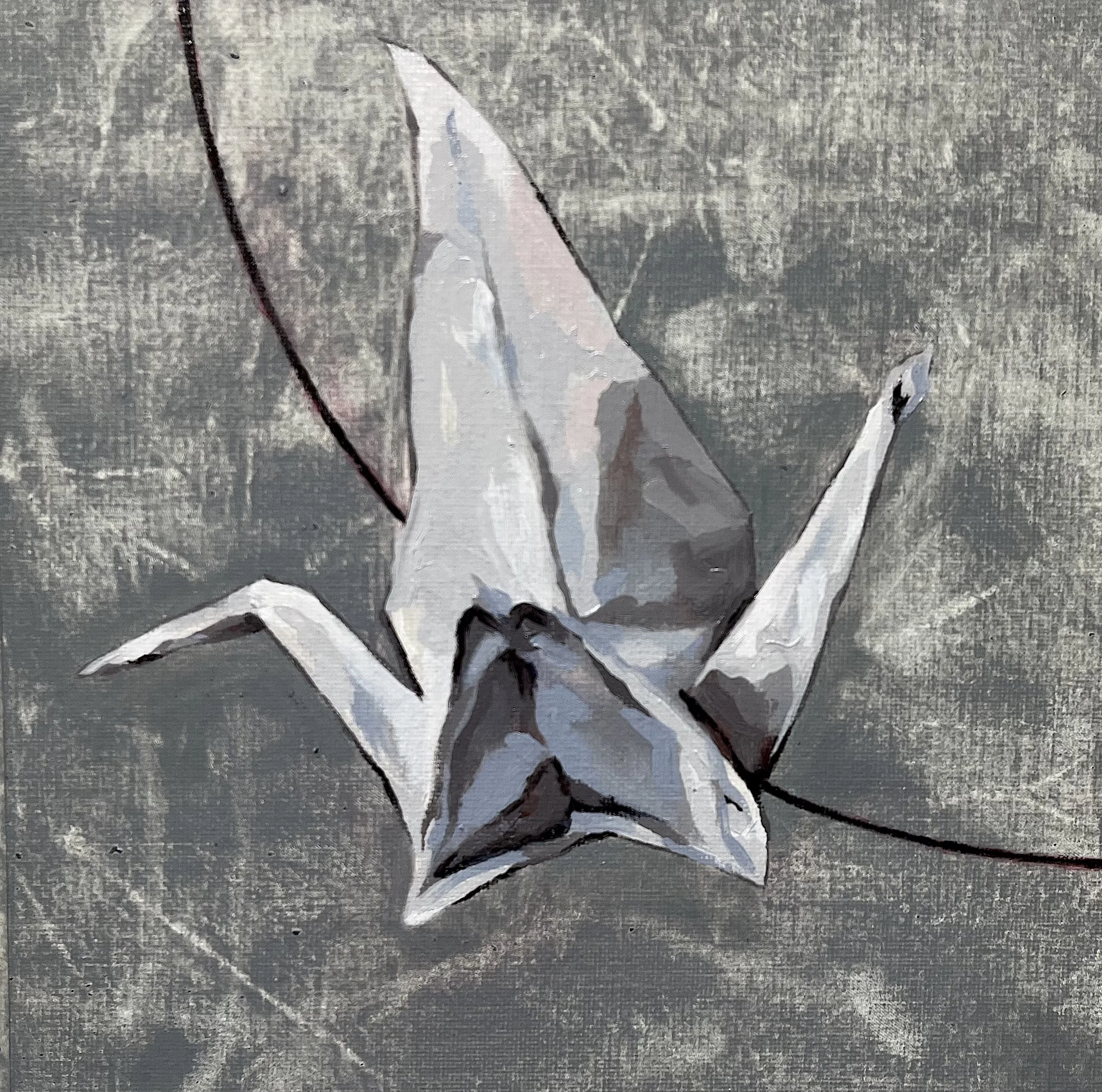 Lone 3, 2026
25 x 25 cm, Oil on Canvas
Exhibited in Galerie K.
