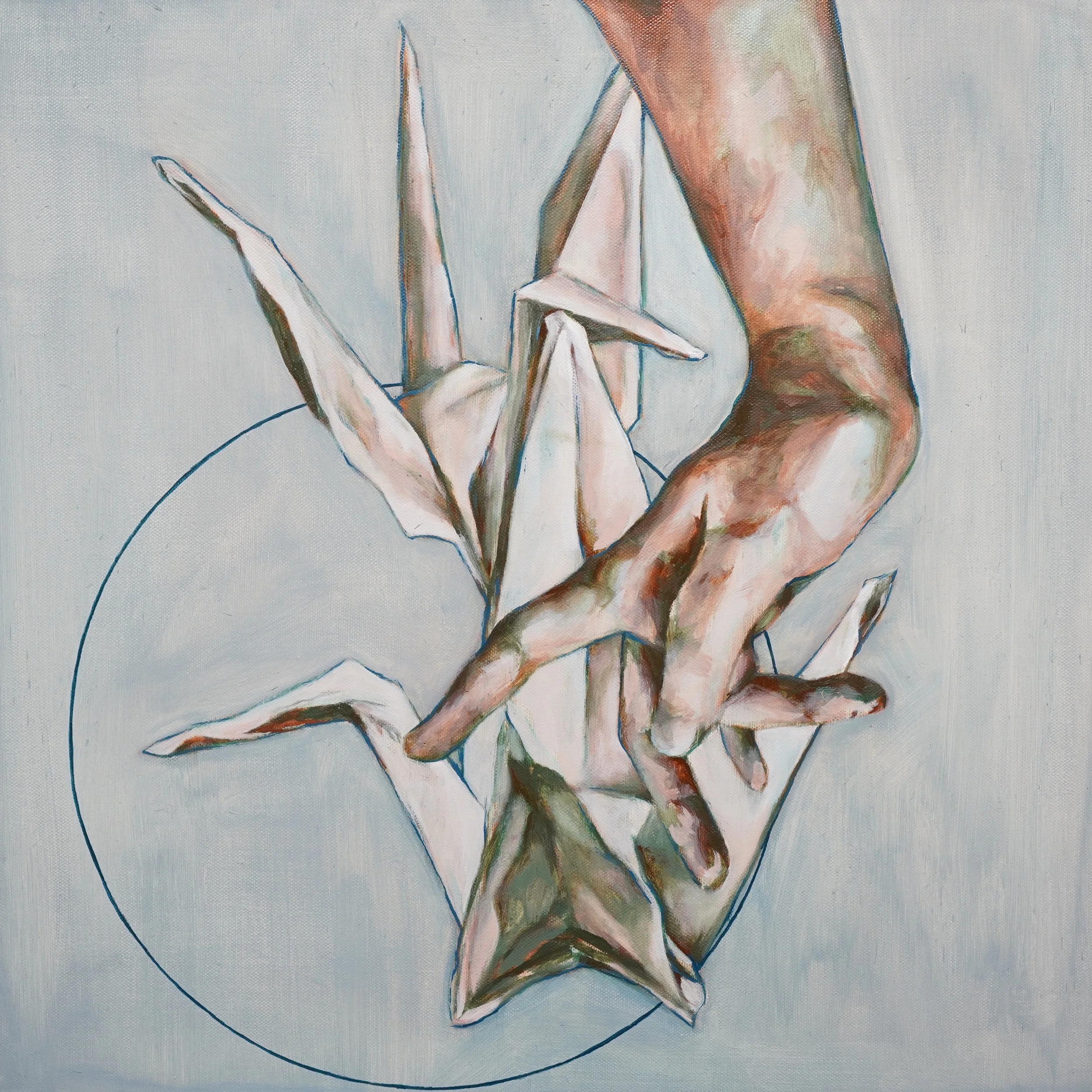 Points, 2025
50 x 50 cm, Oil on Canvas
Exhibited in White Space Gallery
