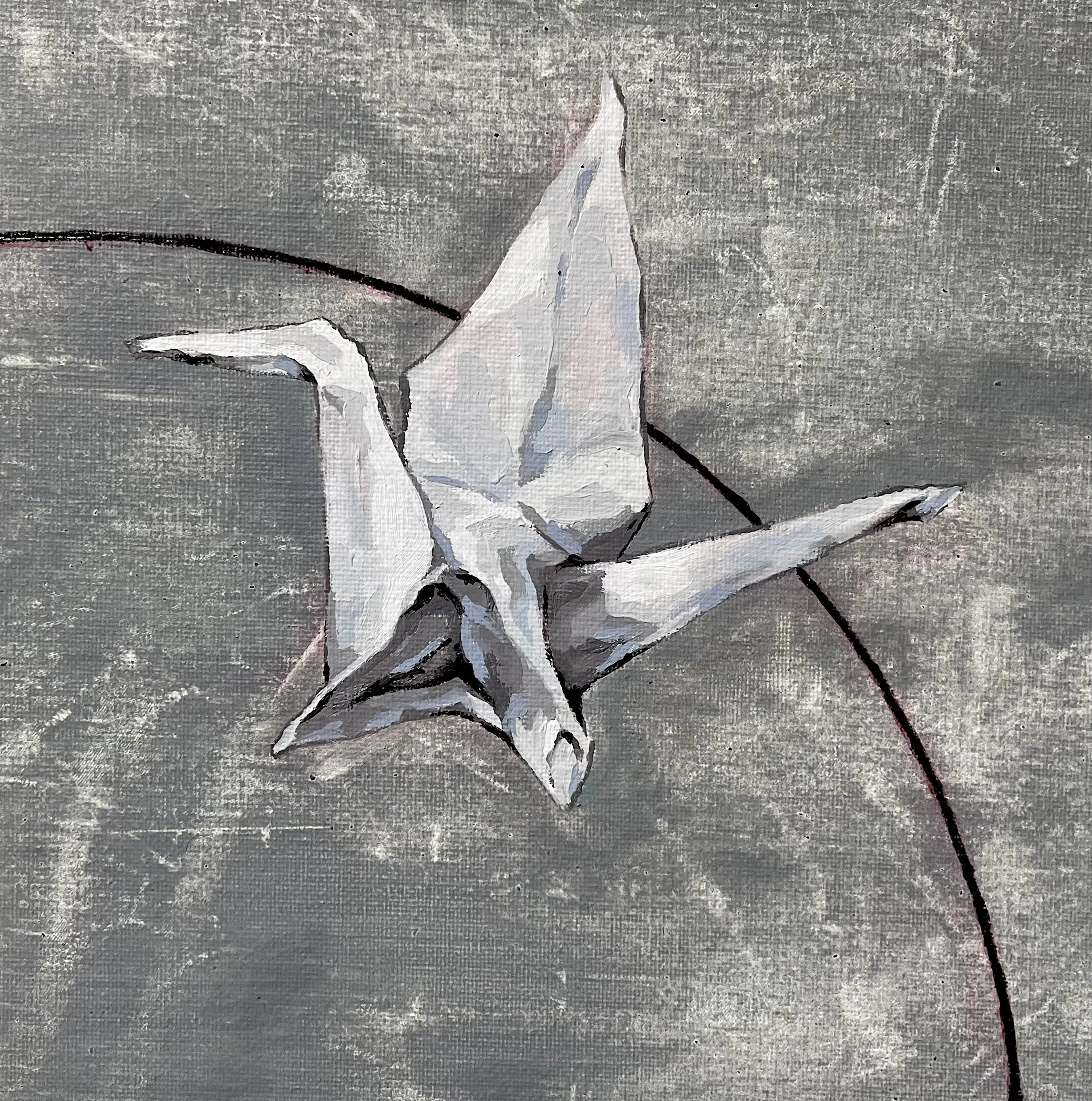 Lone 1, 2026
25 x 25 cm, Oil on Canvas
Exhibited in Galerie K.