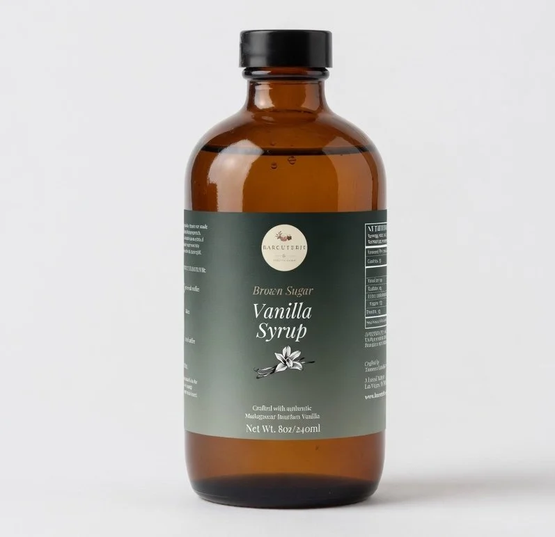 Brown Sugar Vanilla Syrup 8oz