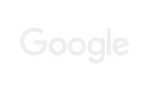Google logo in black and white.