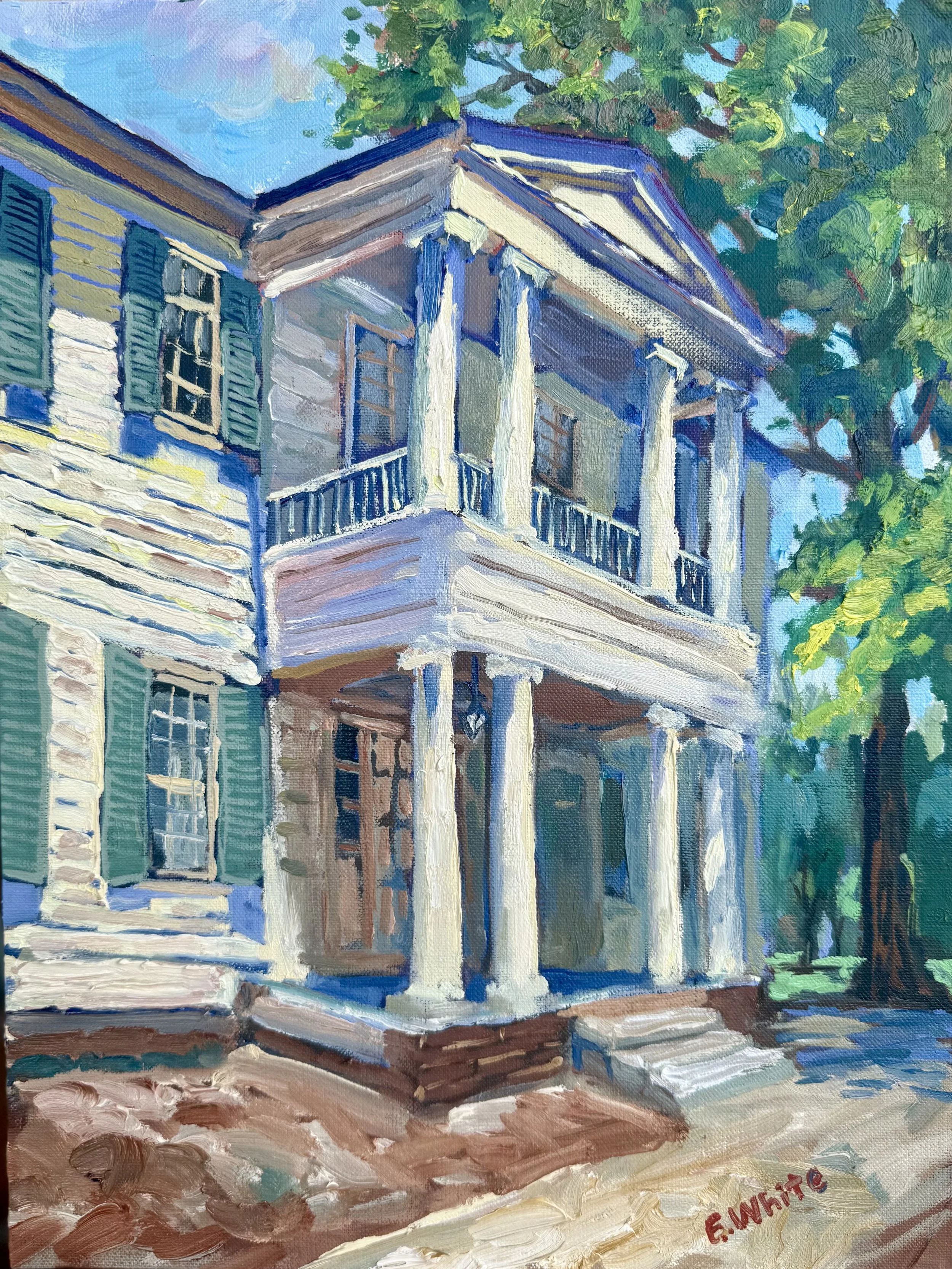 The Mordecai House (Oil on Canvas 12'x16')