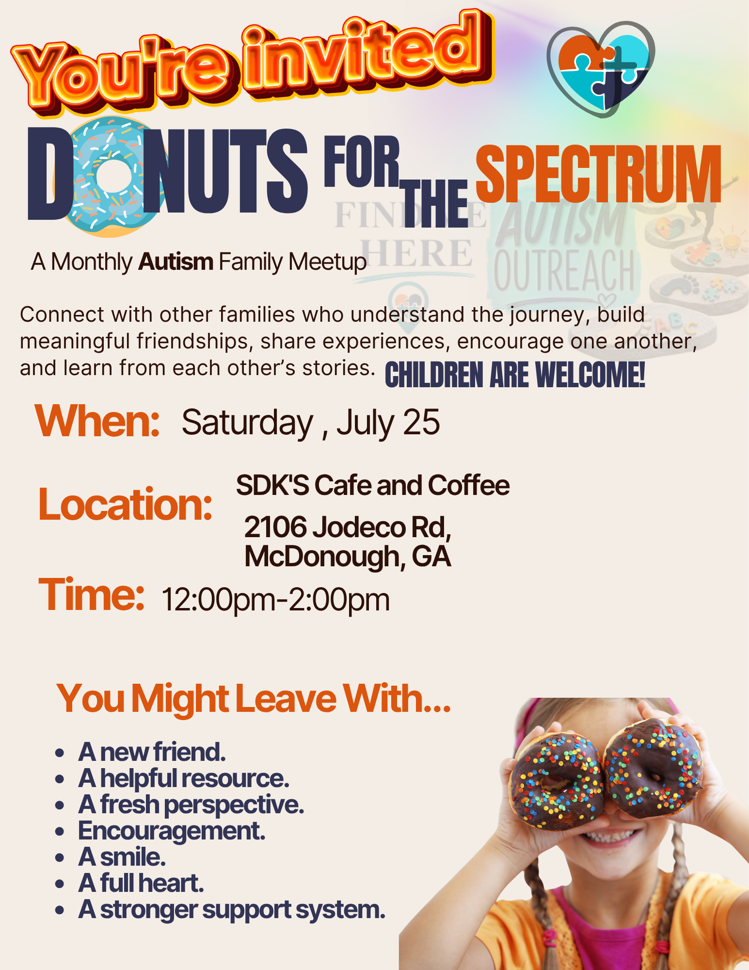 Autism Family Meetup: Donuts for the Spectrum